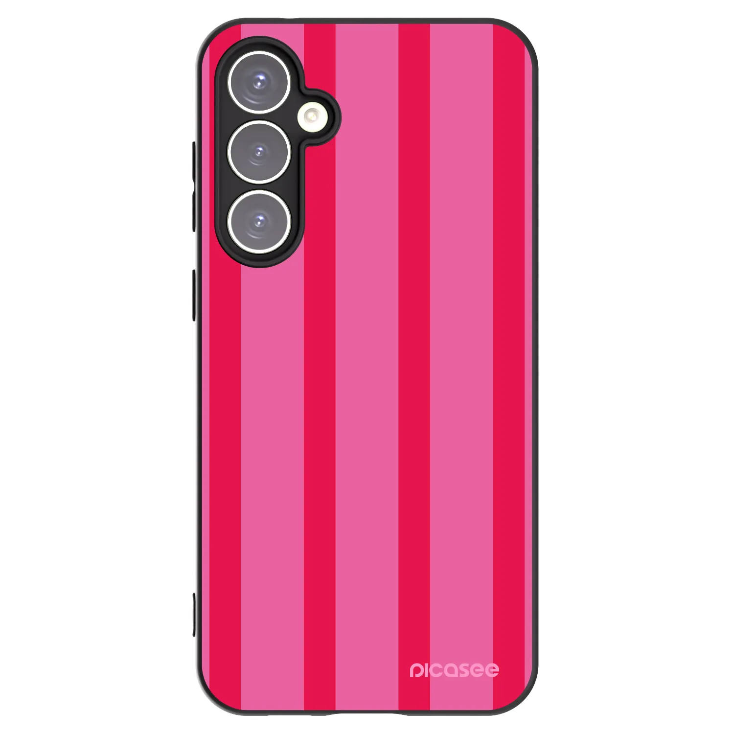 Picasee silikonowe czarne etui na Samsung Galaxy S23 FE S711B - Hot tropic