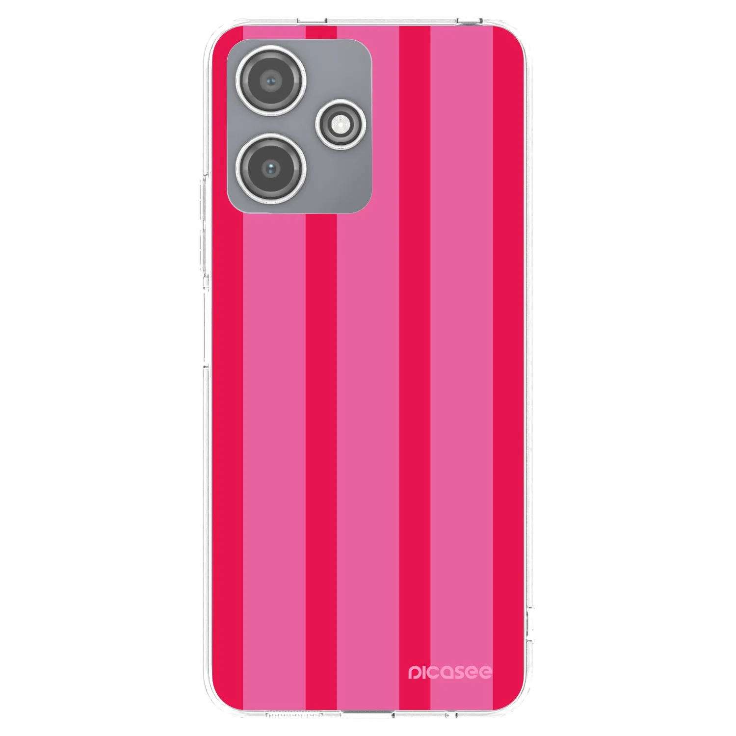 Picasee silikonowe przeźroczyste etui na Xiaomi Redmi 12 5G - Hot tropic