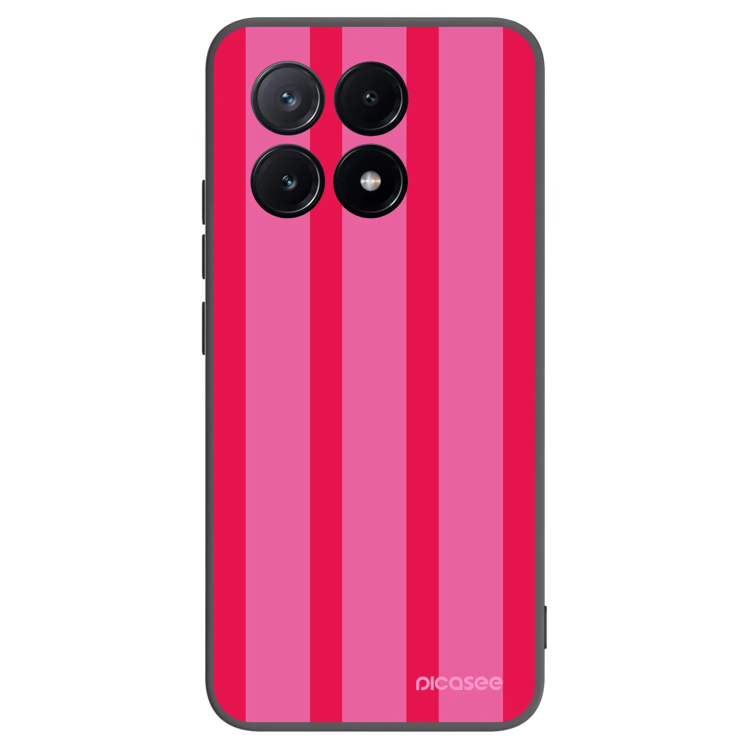 Picasee silikonowe czarne etui na Xiaomi Poco X6 Pro - Hot tropic