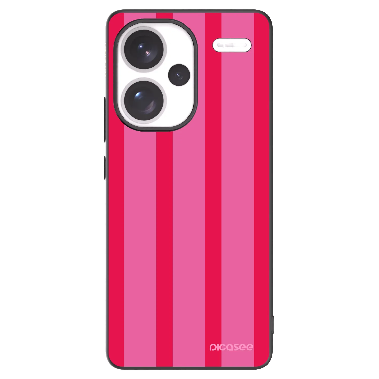 Picasee silikonowe czarne etui na Xiaomi Redmi Note 13 Pro+ 5G - Hot tropic