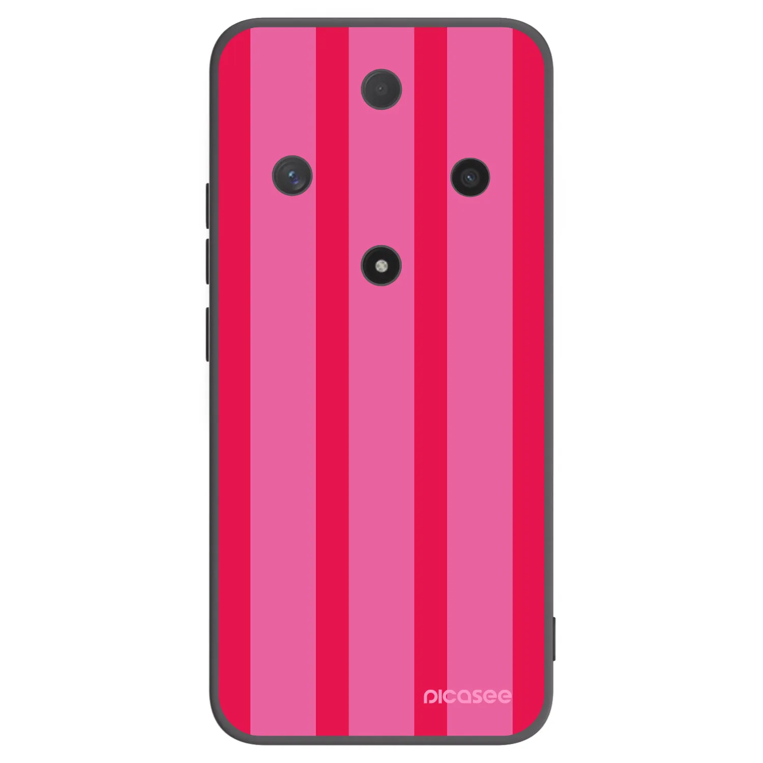 Picasee silikonowe czarne etui na Honor Magic6 Lite 5G - Hot tropic