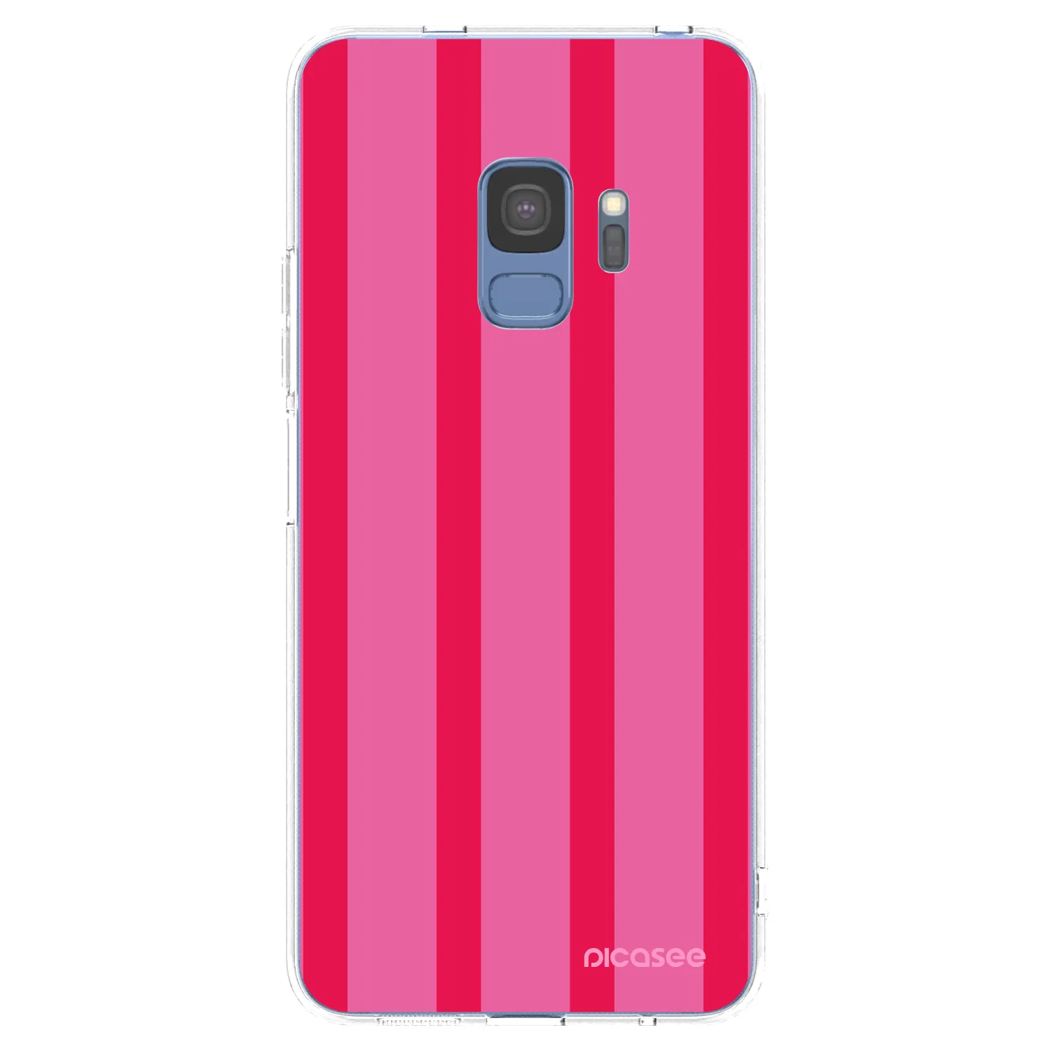 Picasee silikonowe przeźroczyste etui na Samsung Galaxy S9 G960F - Hot tropic