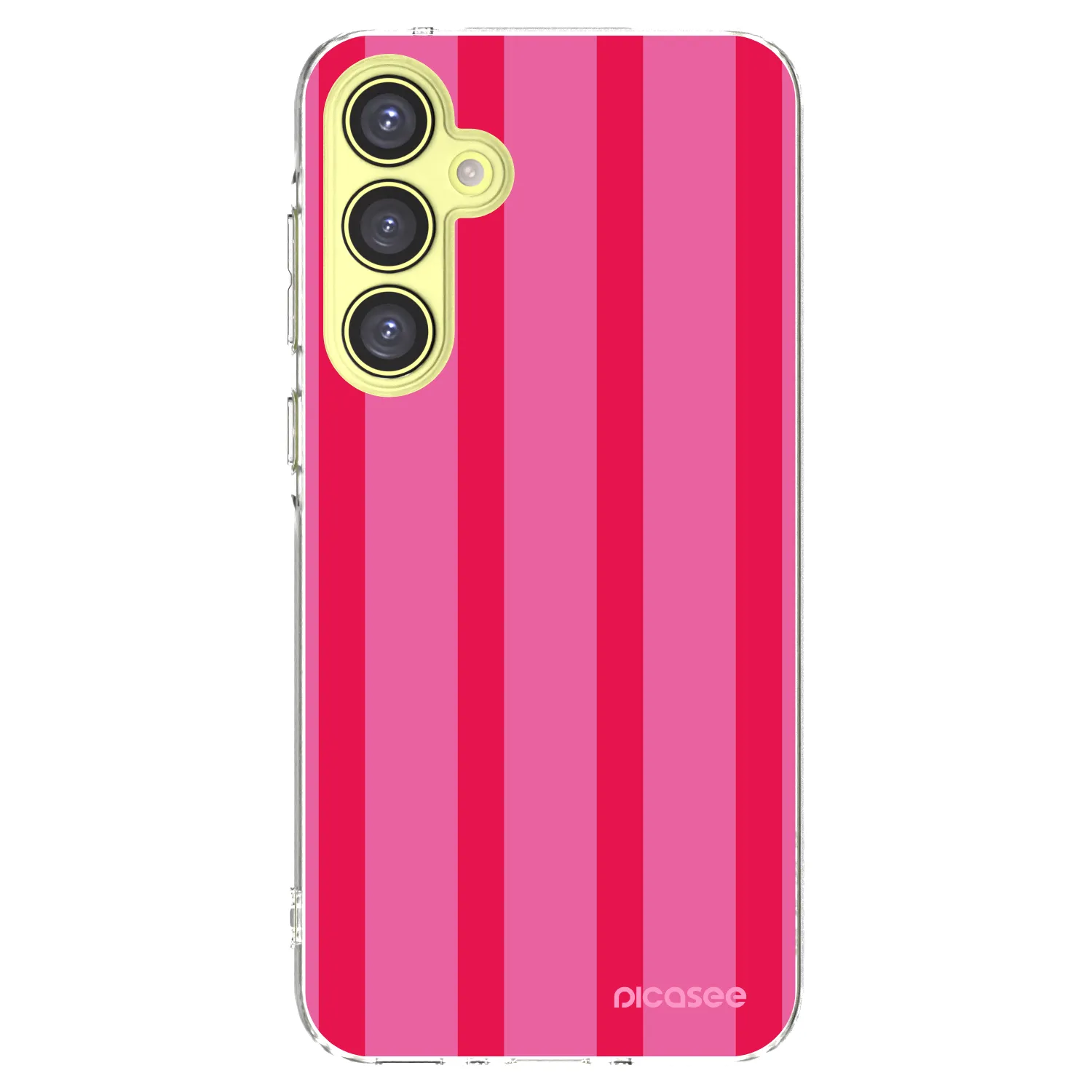 Picasee silikonowe przeźroczyste etui na Samsung Galaxy A35 5G A356B - Hot tropic