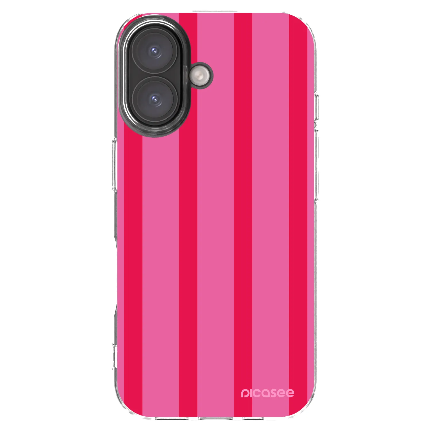 Picasee silikonowe przeźroczyste etui na Apple iPhone 16 - Hot tropic