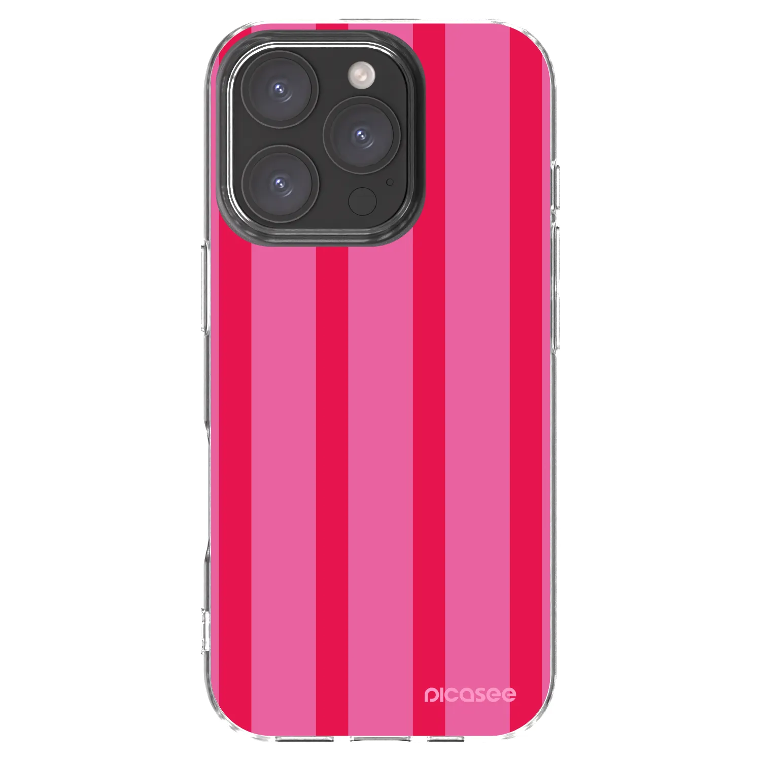 Picasee silikonowe przeźroczyste etui na Apple iPhone 16 Pro - Hot tropic