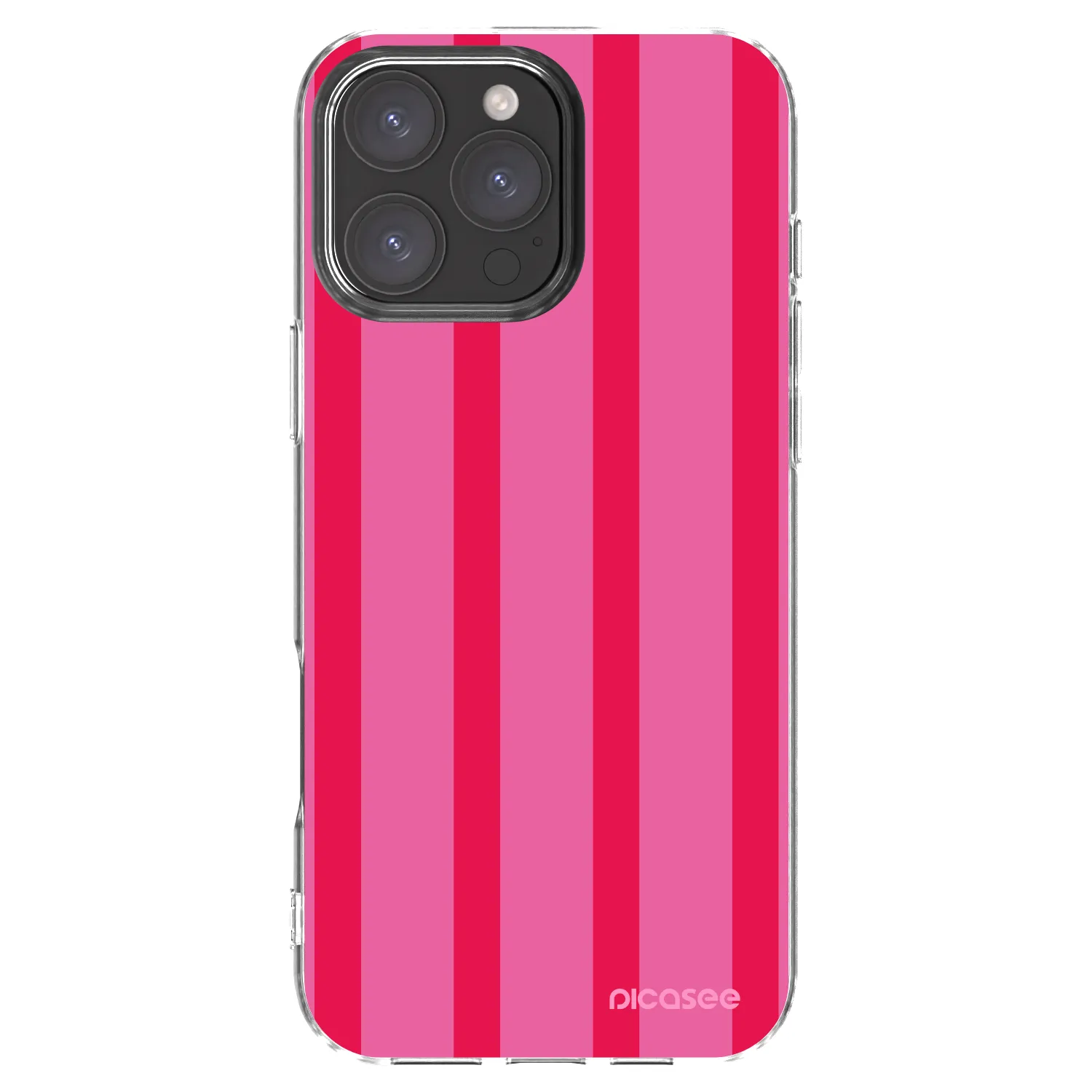 Picasee silikonowe przeźroczyste etui na Apple iPhone 16 Pro Max - Hot tropic