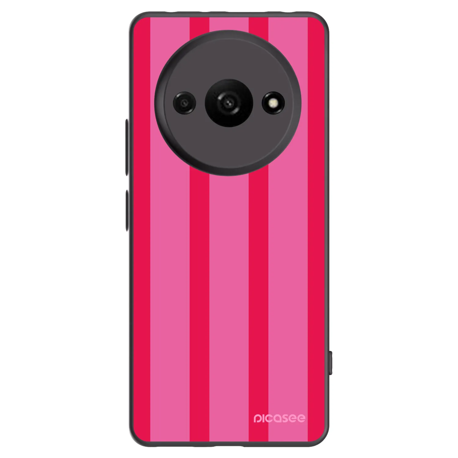 Picasee silikonowe czarne etui na Xiaomi Redmi A3 - Hot tropic