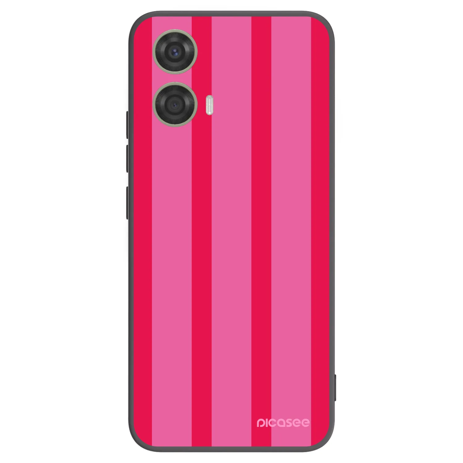 Picasee silikonowe czarne etui na Motorola Moto G24 - Hot tropic