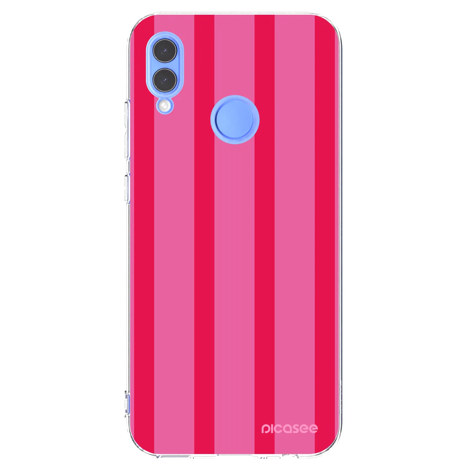 Picasee silikonowe przeźroczyste etui na Huawei P Smart 2019 - Hot tropic