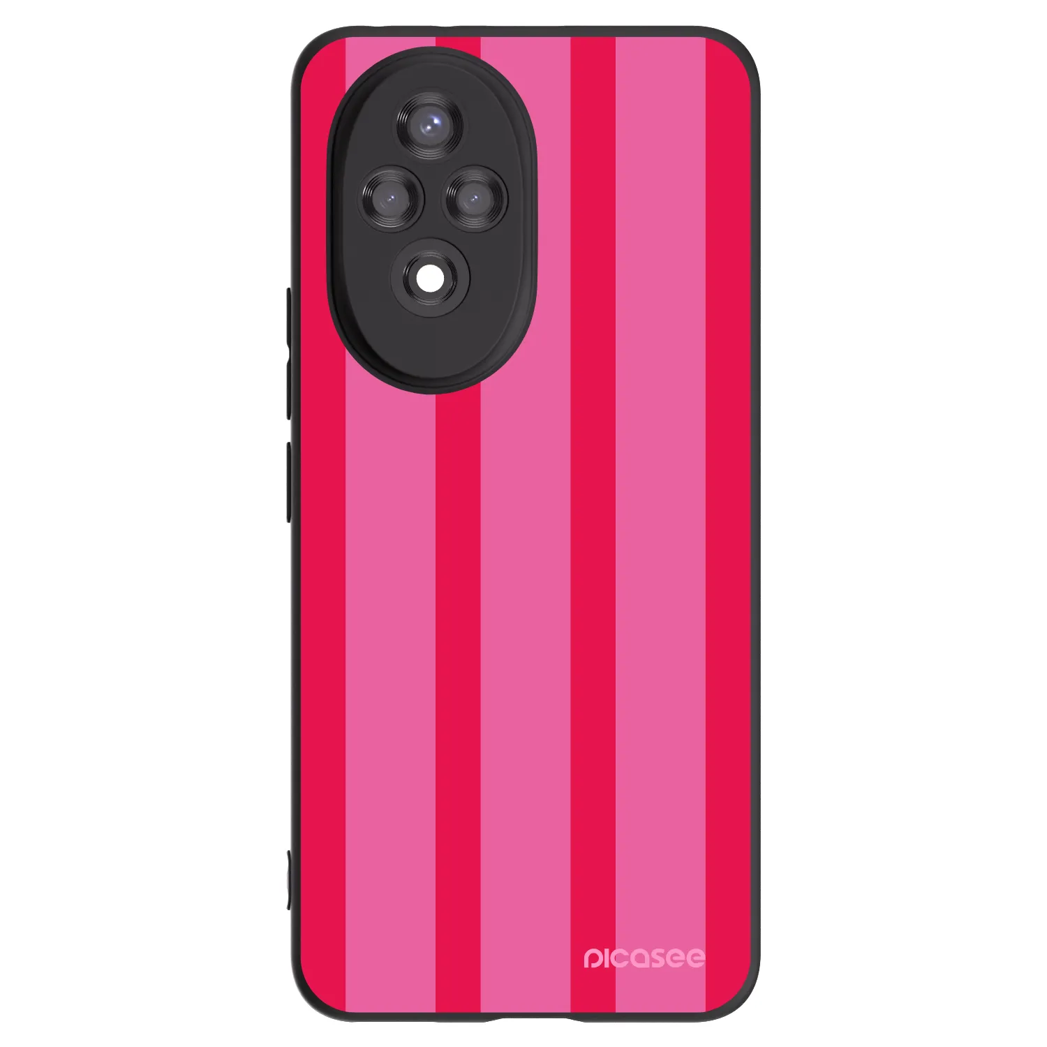 Picasee silikonowe czarne etui na Honor 200 Pro 5G - Hot tropic