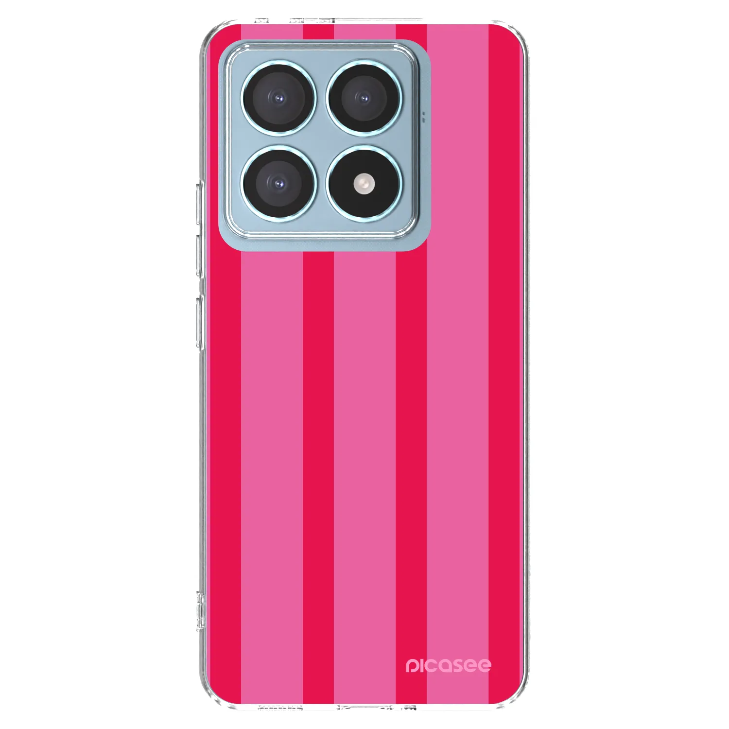 Picasee silikonowe przeźroczyste etui na Xiaomi 14T Pro - Hot tropic