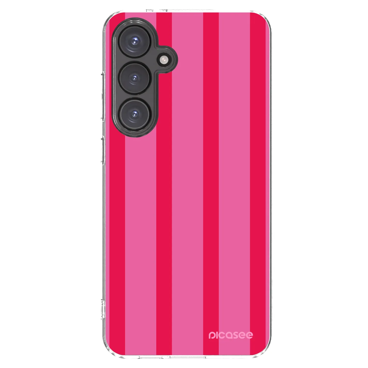 Picasee silikonowe przeźroczyste etui na Samsung Galaxy S24 FE S721B - Hot tropic