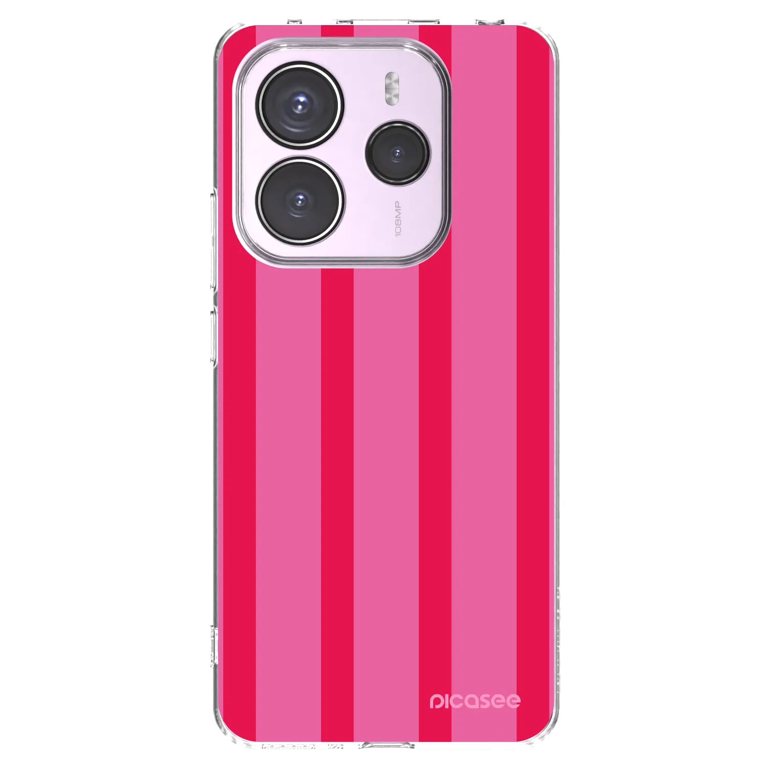 Picasee silikonowe przeźroczyste etui na Xiaomi Redmi Note 14 5G - Hot tropic