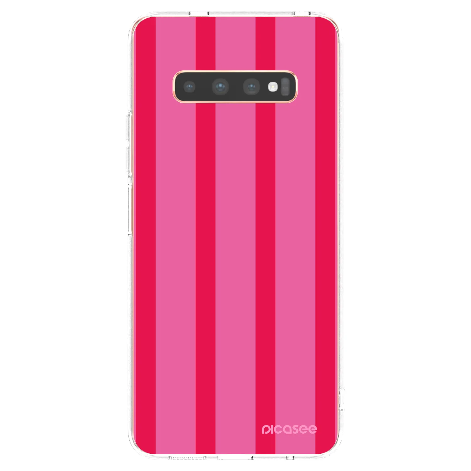 Picasee silikonowe przeźroczyste etui na Samsung Galaxy S10 Plus G975 - Hot tropic