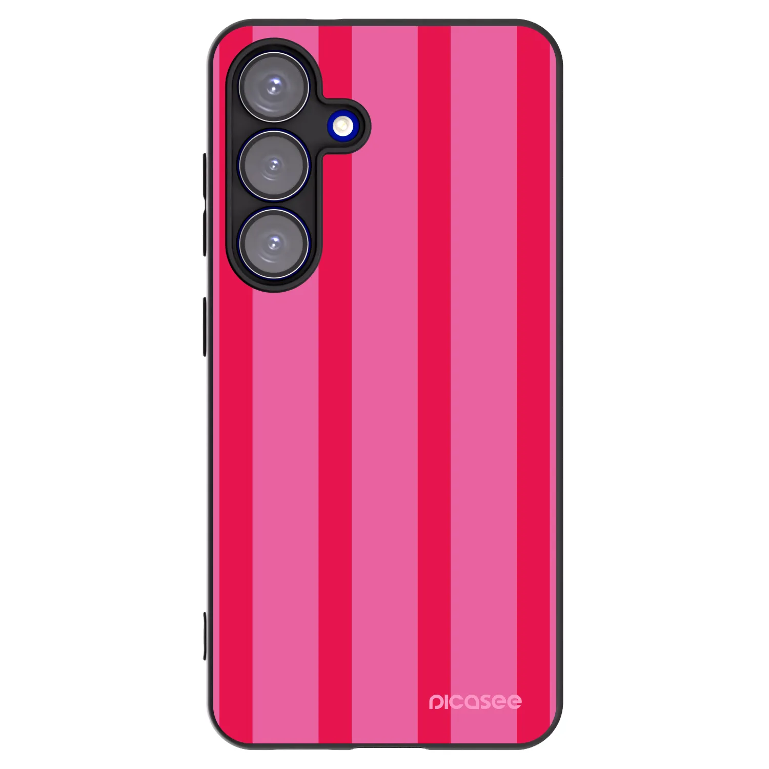 Picasee silikonowe czarne etui na Samsung Galaxy S25 5G - Hot tropic