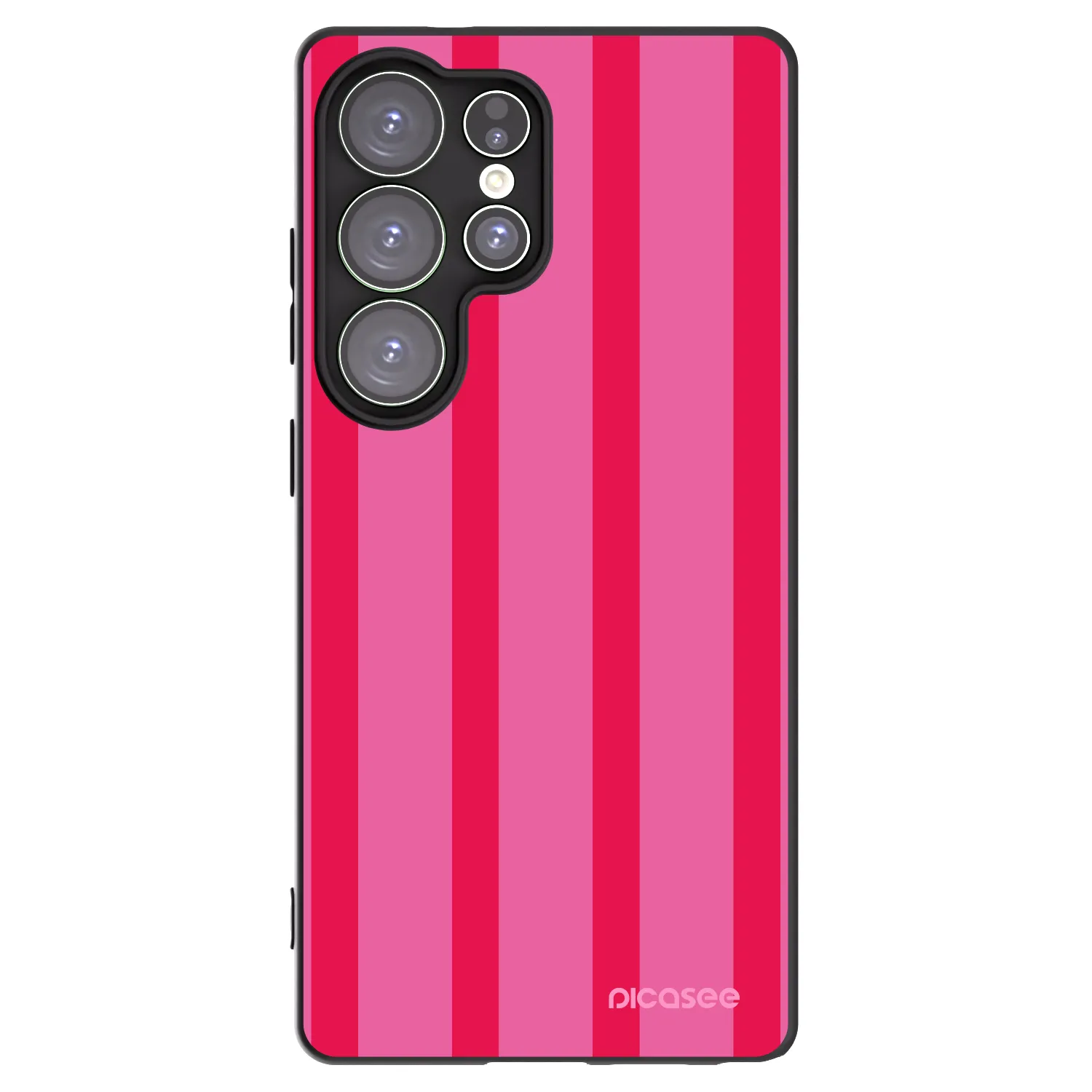 Picasee silikonowe czarne etui na Samsung Galaxy S25 Ultra 5G - Hot tropic