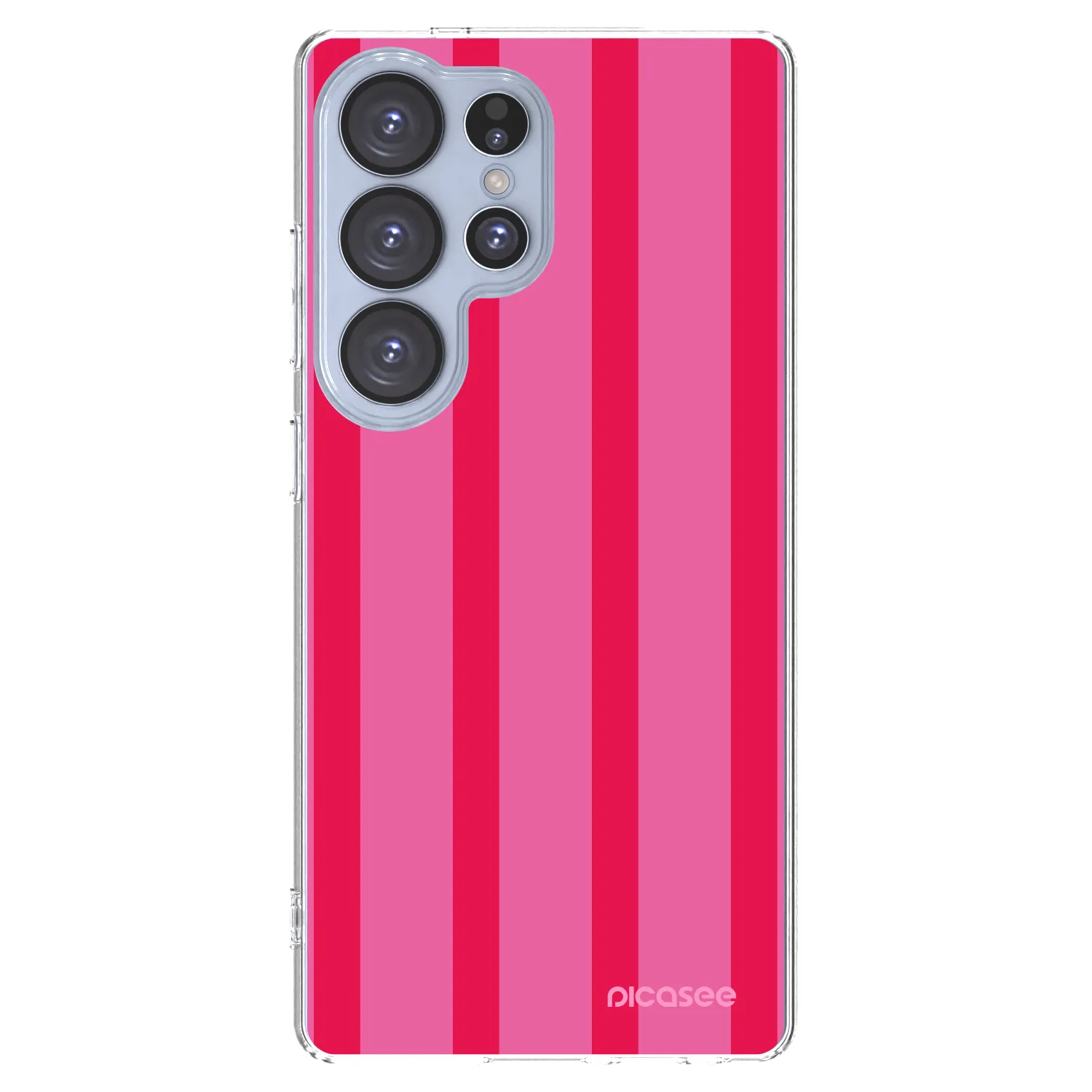 Picasee silikonowe przeźroczyste etui na Samsung Galaxy S25 Ultra 5G - Hot tropic
