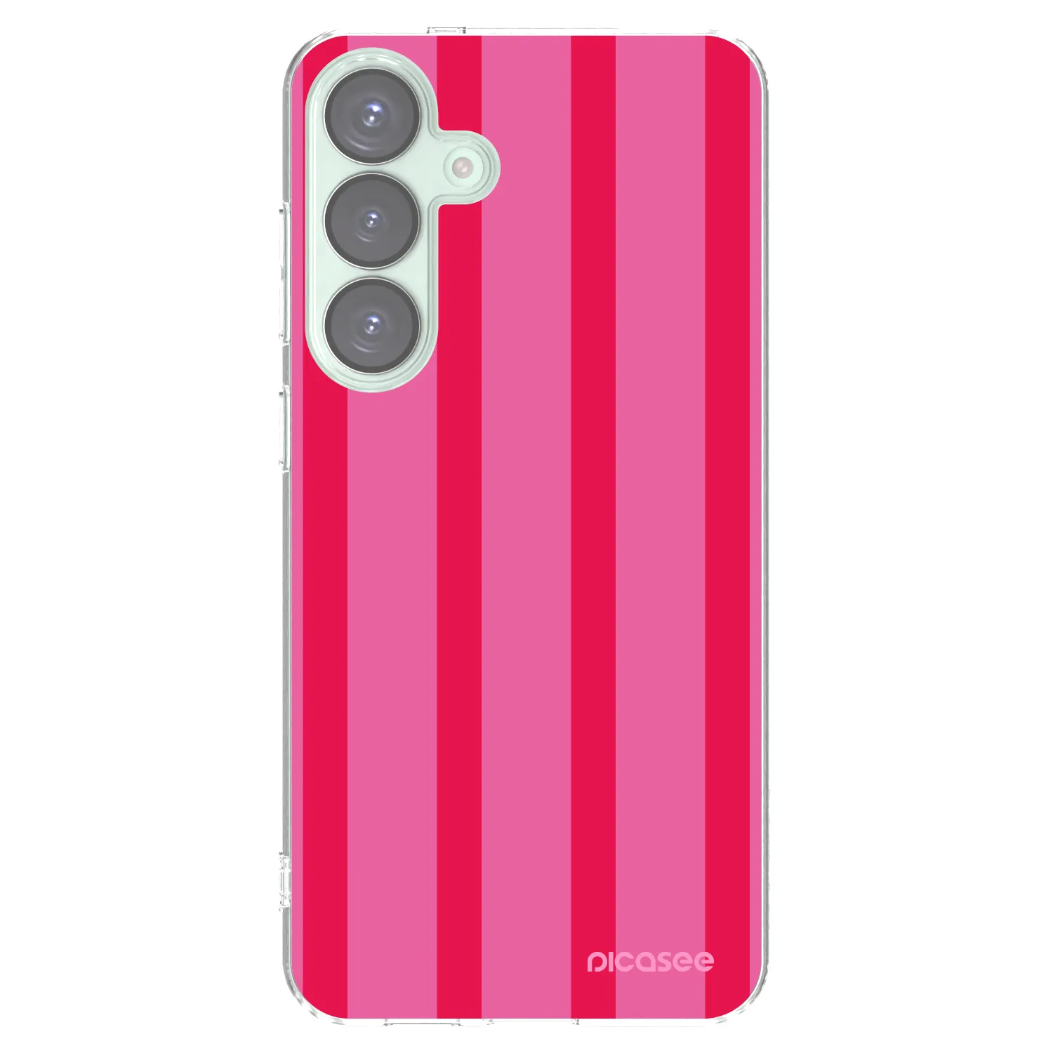 Picasee silikonowe przeźroczyste etui na Samsung Galaxy S25+ 5G - Hot tropic