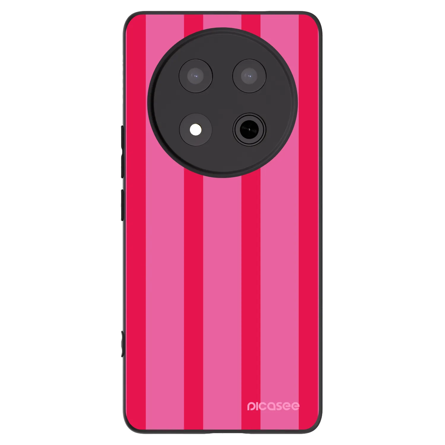Picasee silikonowe czarne etui na Honor Magic7 Lite 5G - Hot tropic