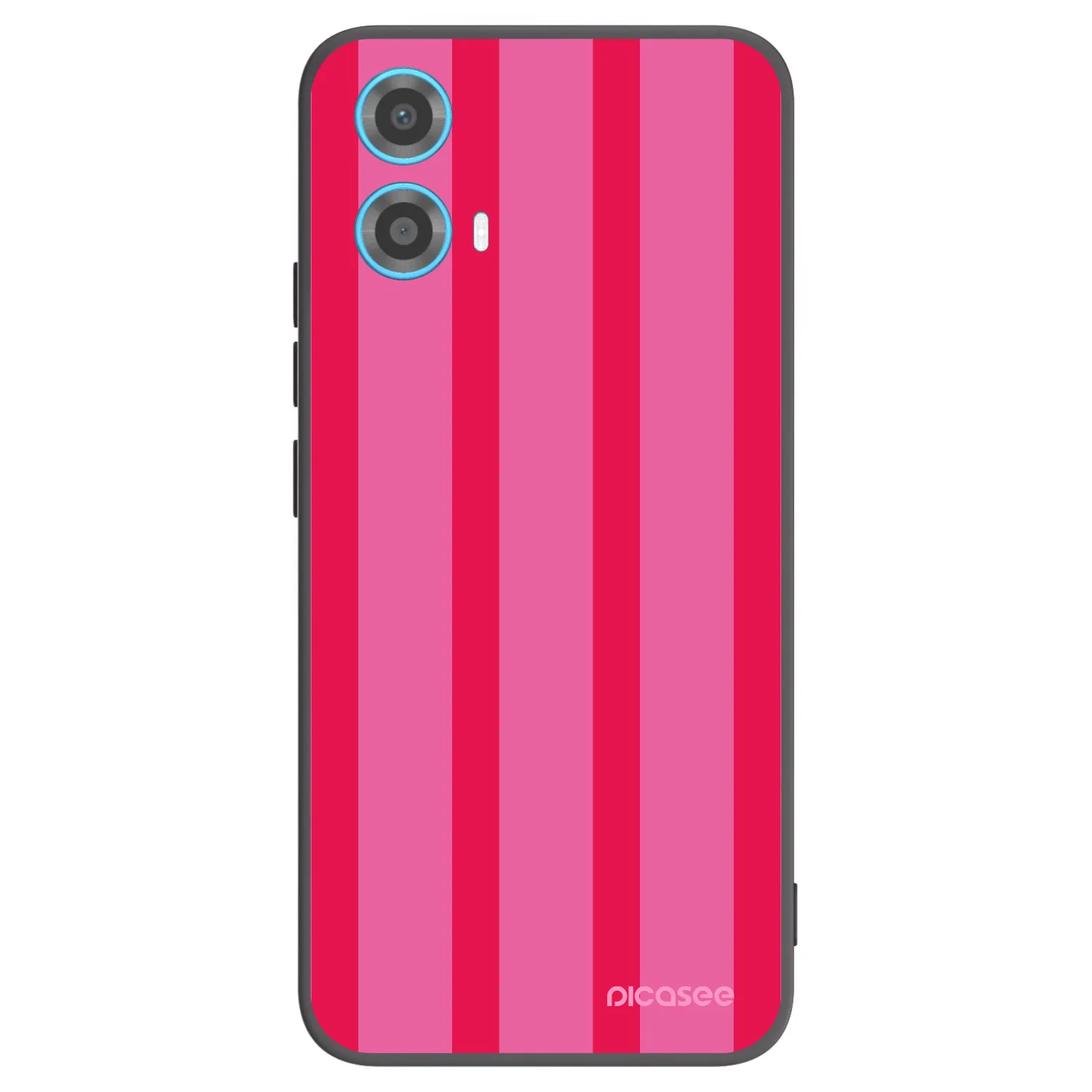 Picasee silikonowe czarne etui na Motorola Moto G34 5G - Hot tropic