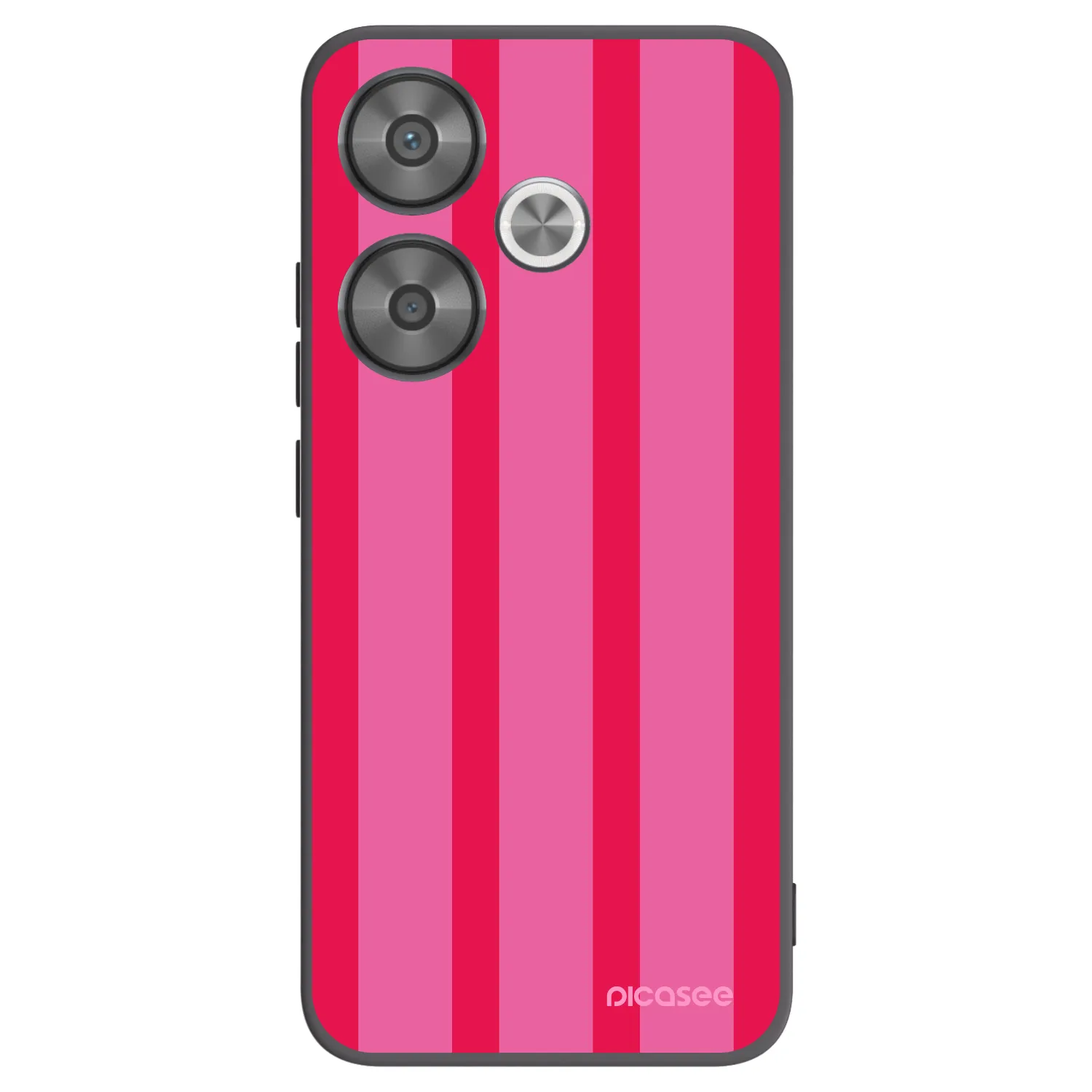 Picasee silikonowe czarne etui na Xiaomi Poco F6 - Hot tropic
