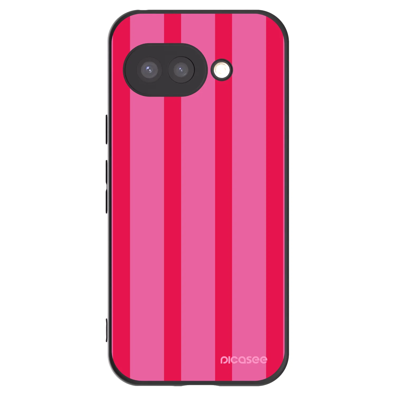 Picasee silikonowe czarne etui na Google Pixel 9a - Hot tropic