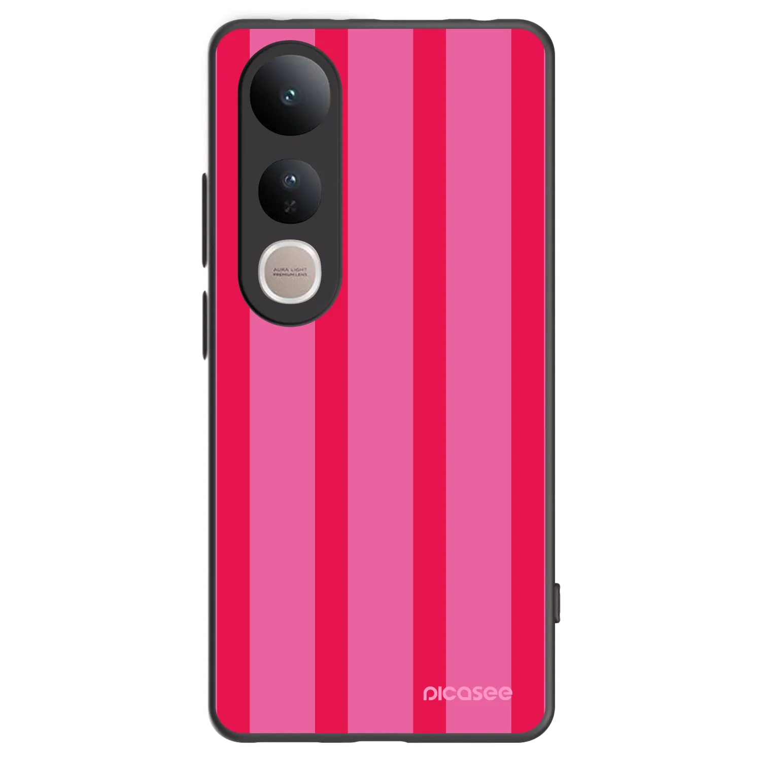 Picasee silikonowe czarne etui na Vivo V50 Lite 5G - Hot tropic
