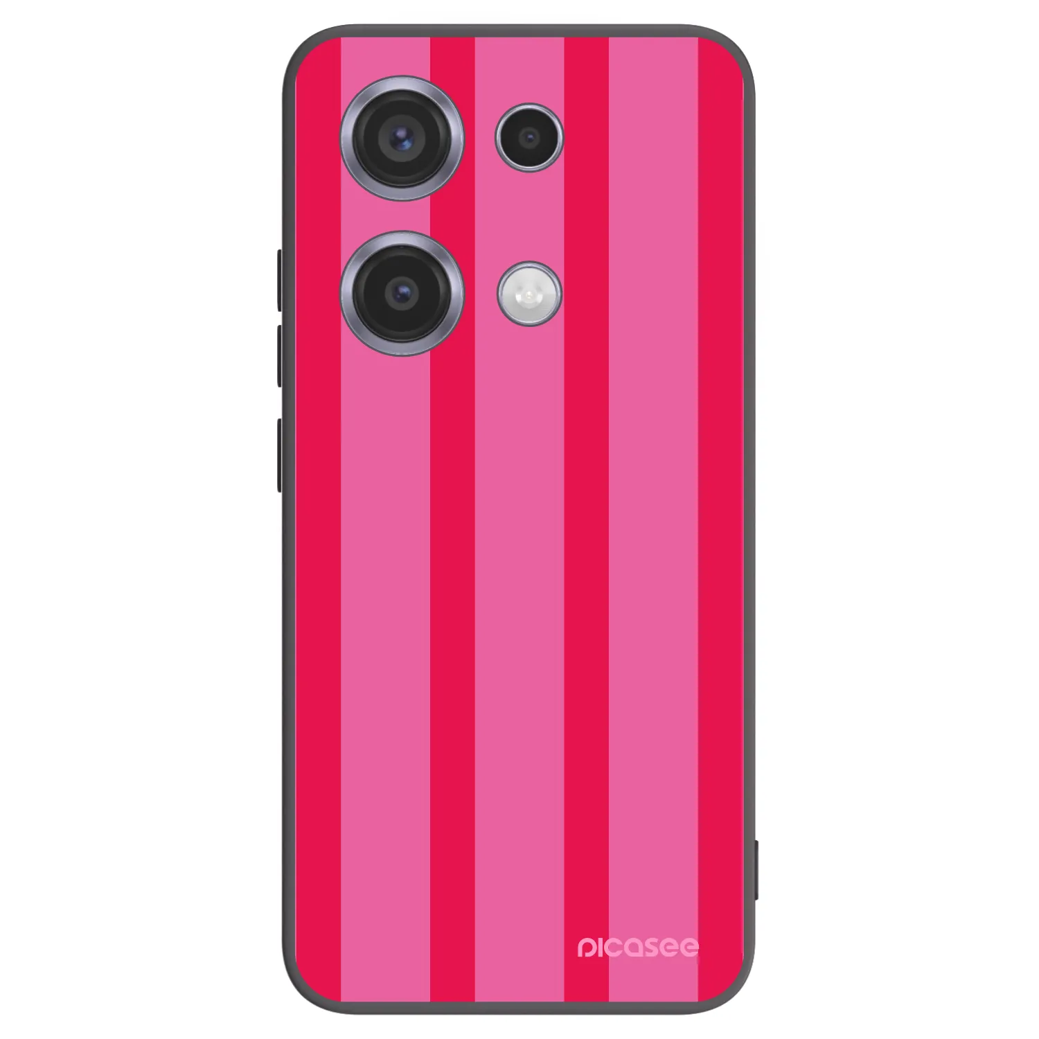 Picasee silikonowe czarne etui na Xiaomi Redmi Note 14S - Hot tropic