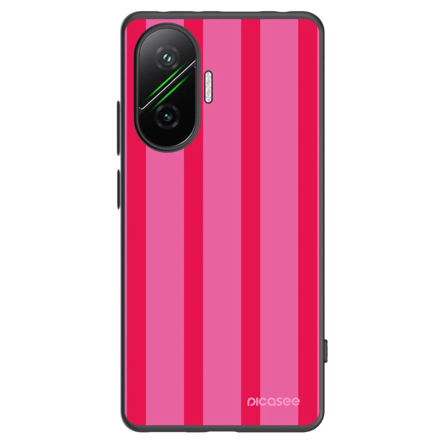 Picasee silikonowe czarne etui na Xiaomi Poco F7 5G - Hot tropic