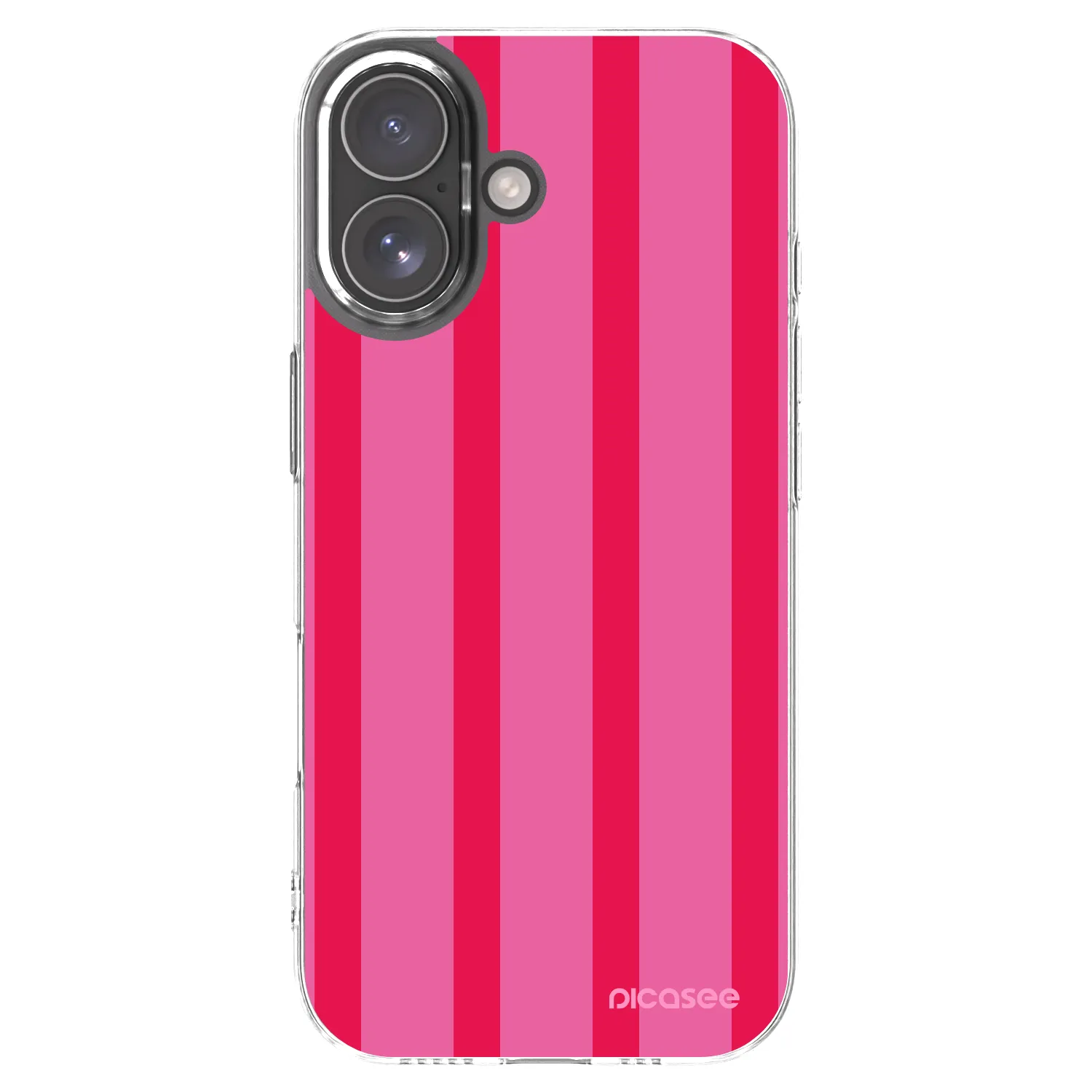 Picasee silikonowe przeźroczyste etui na Apple iPhone 17 - Hot tropic