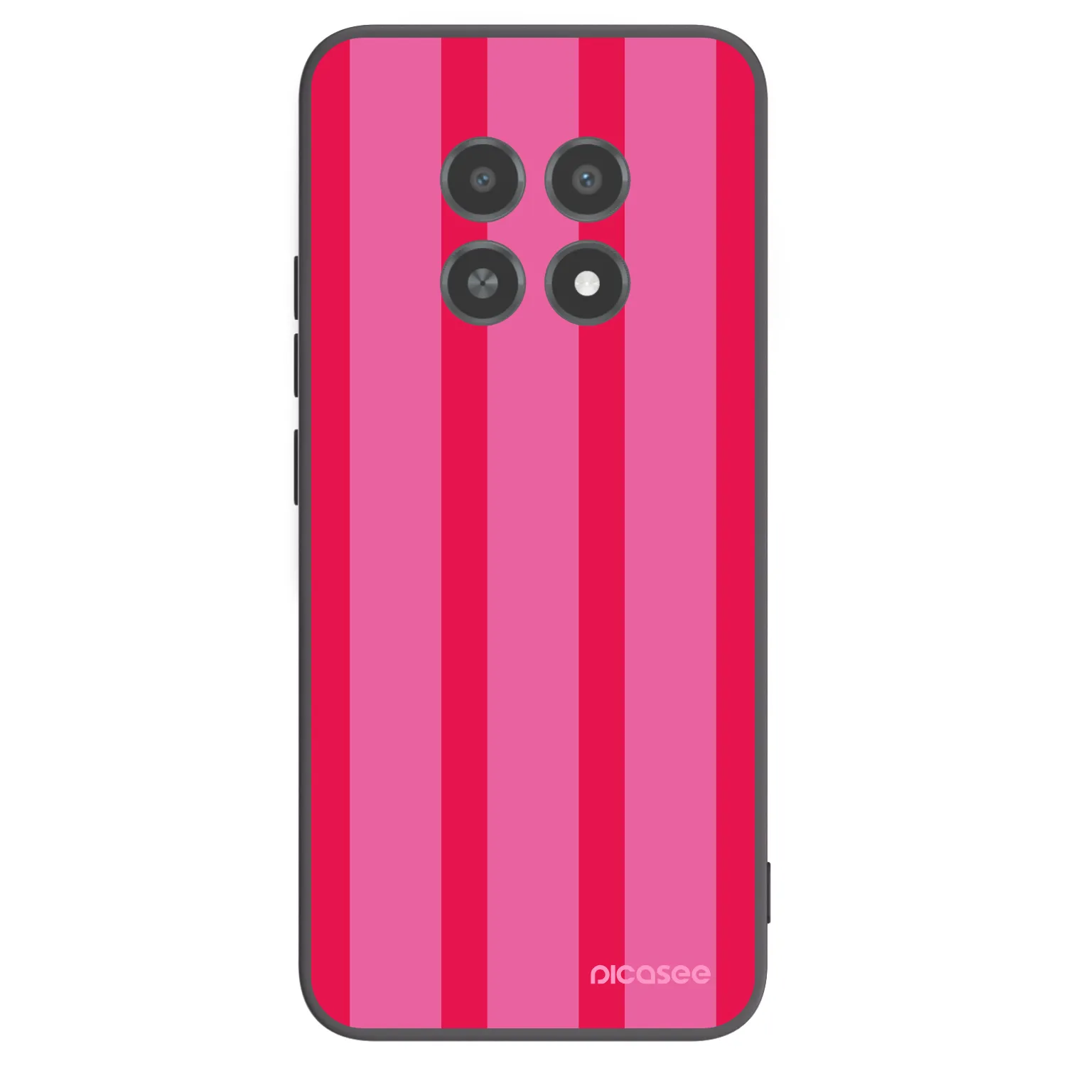 Picasee silikonowe czarne etui na Realme 12X - Hot tropic