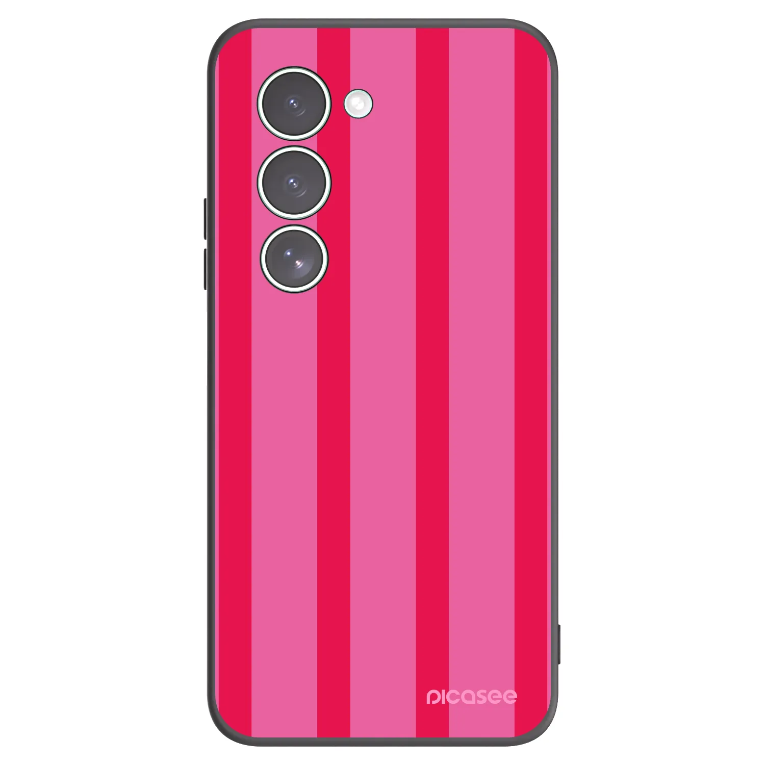Picasee silikonowe czarne etui na Xiaomi Redmi 15 5G - Hot tropic