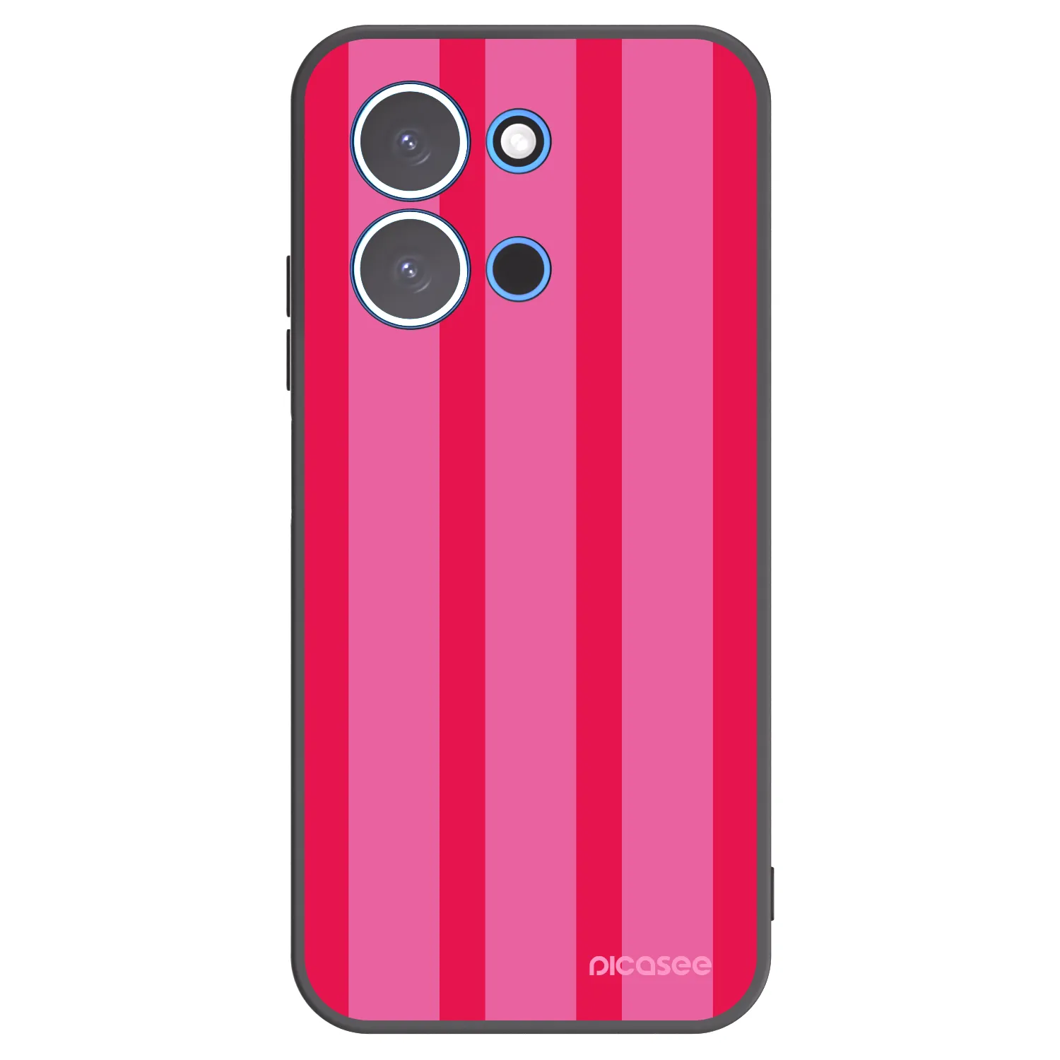 Picasee silikonowe czarne etui na Xiaomi Redmi 15C 4G - Hot tropic
