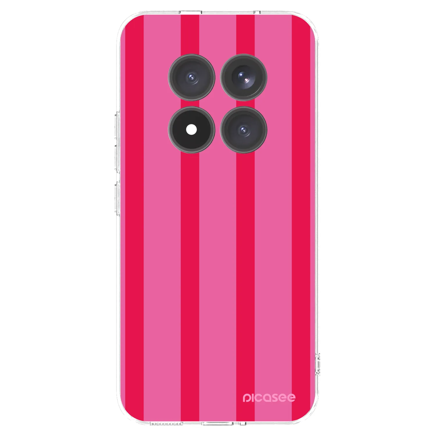 Picasee silikonowe przeźroczyste etui na Xiaomi Redmi Note 15 Pro+ - Hot tropic