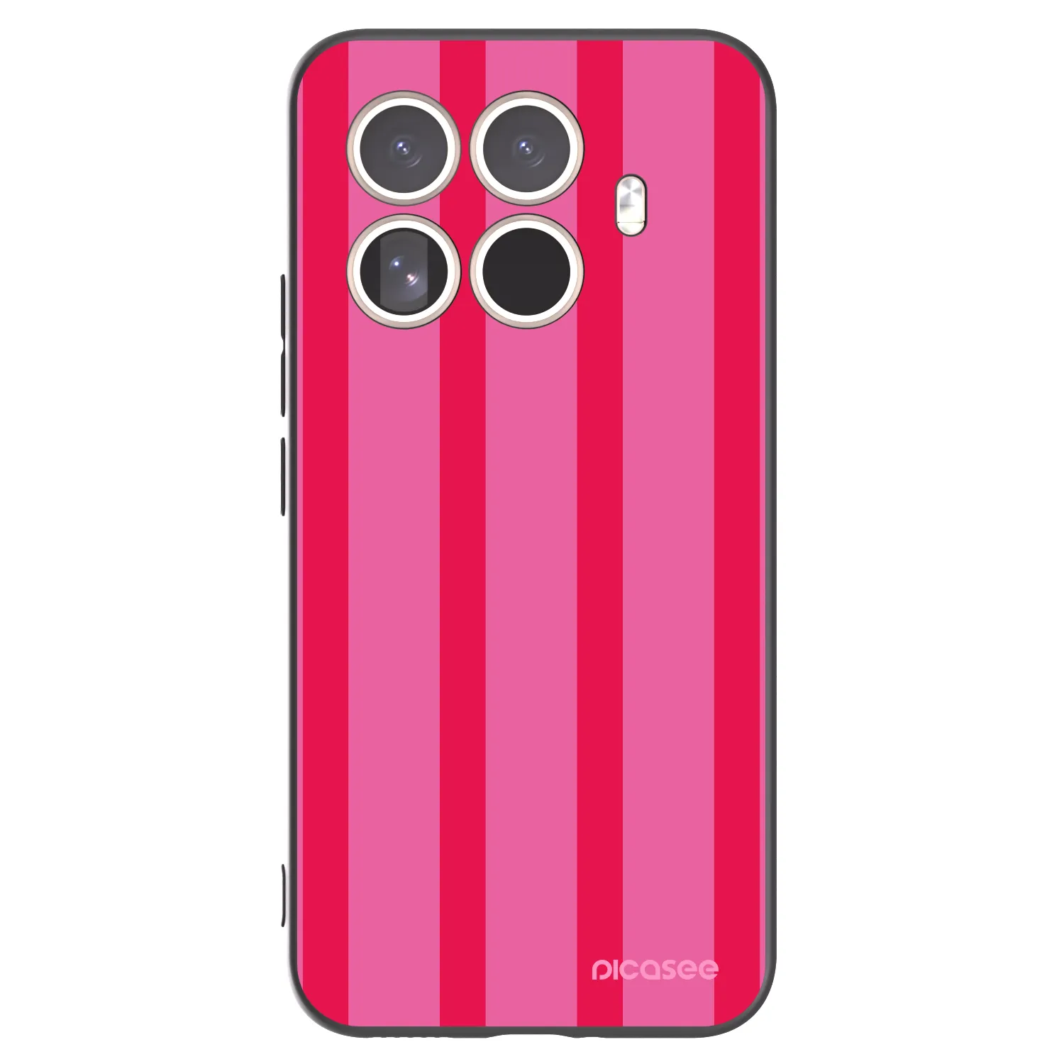 Picasee silikonowe czarne etui na Xiaomi 15T Pro - Hot tropic
