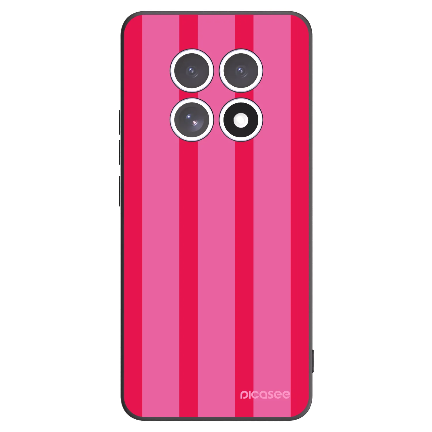 Picasee silikonowe czarne etui na Xiaomi Redmi Note 15 4G - Hot tropic