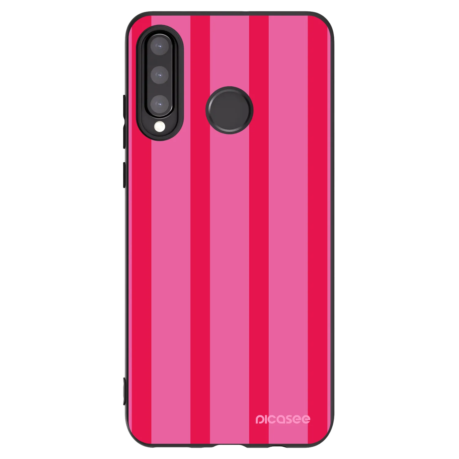 Picasee silikonowe czarne etui na Huawei P30 Lite - Hot tropic