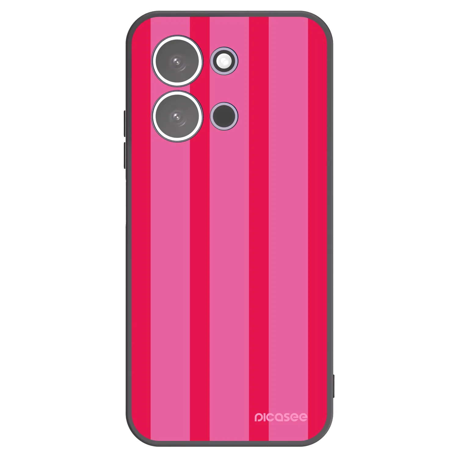 Picasee silikonowe czarne etui na Xiaomi Redmi 15C 5G - Hot tropic