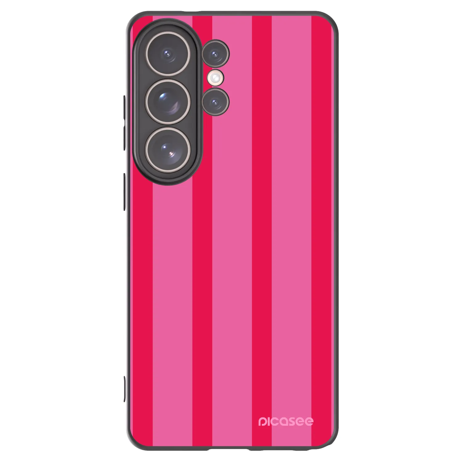 Picasee silikonowe czarne etui na Samsung Galaxy S26 Ultra - Hot tropic