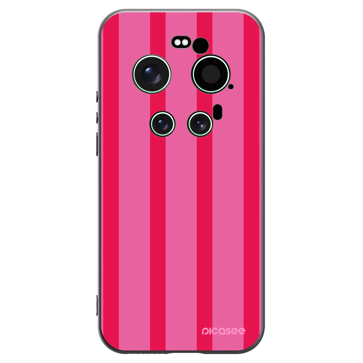 Picasee silikonowe czarne etui na Xiaomi 17 Ultra - Hot tropic