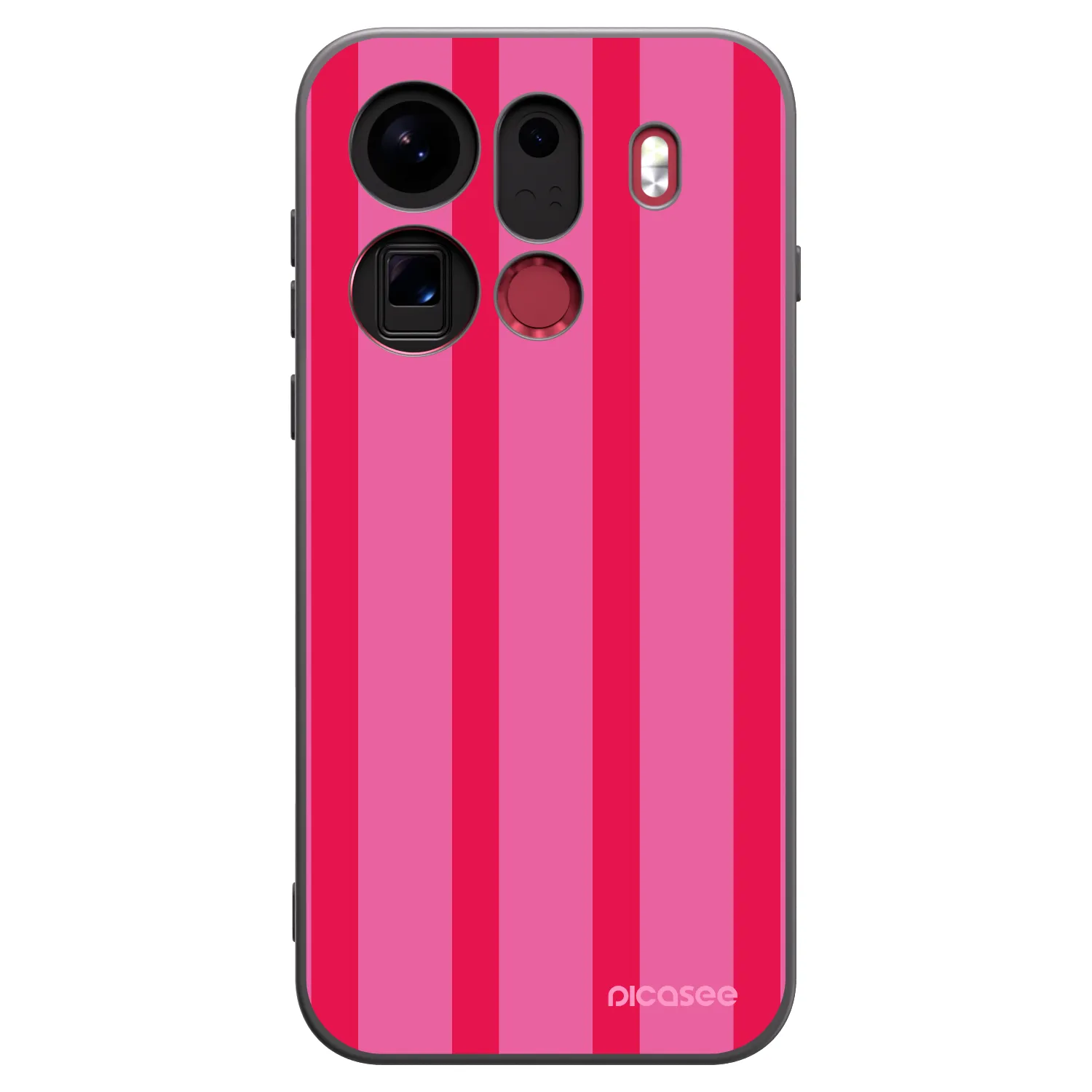 Picasee silikonowe czarne etui na OPPO Find X9 Pro - Hot tropic
