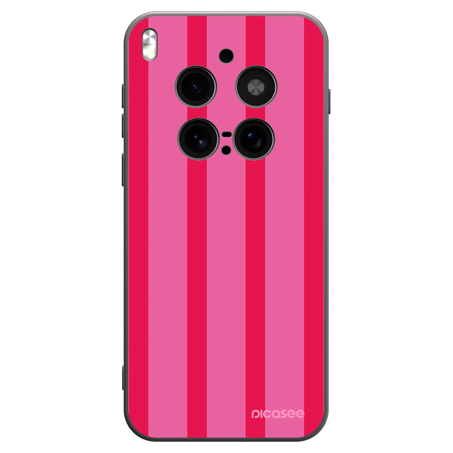 Picasee silikonowe czarne etui na Vivo X300 Pro - Hot tropic