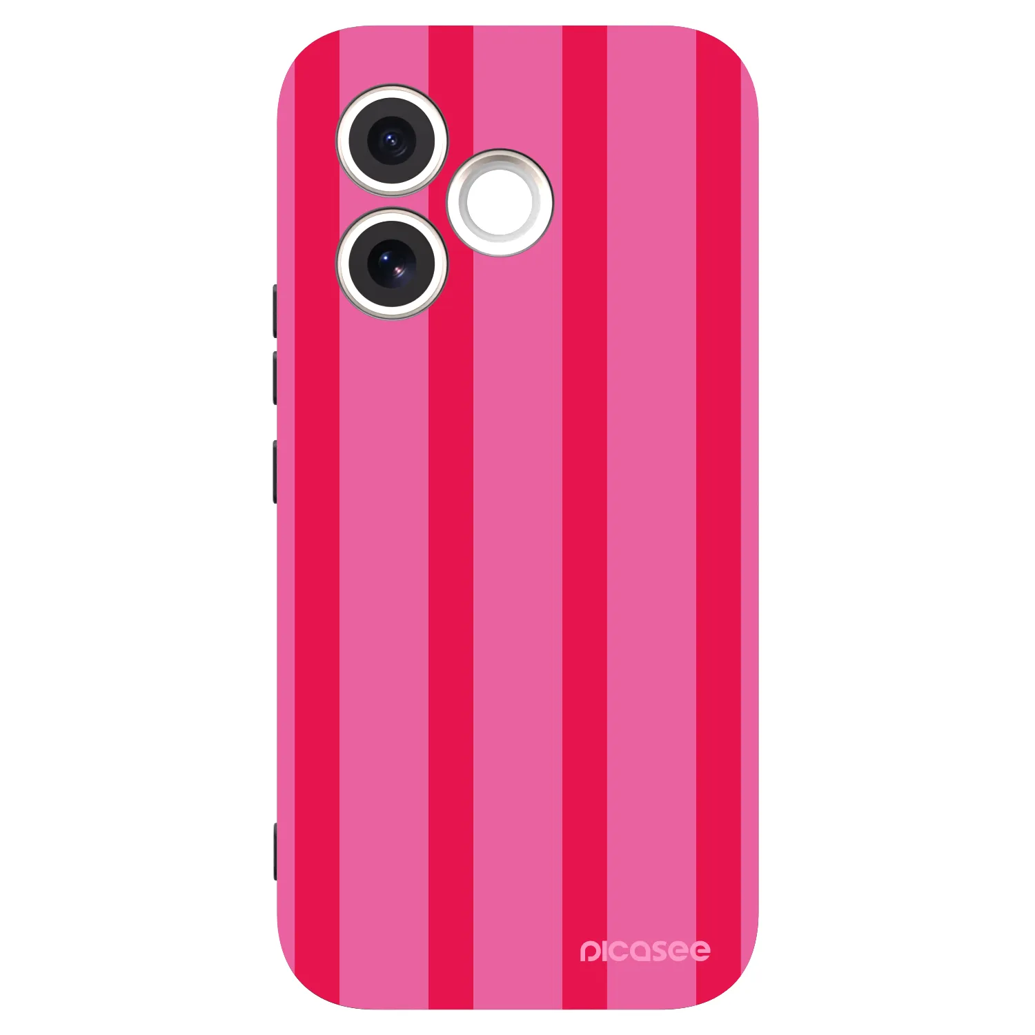 Picasee silikonowe czarne etui na Honor 600 Lite - Hot tropic
