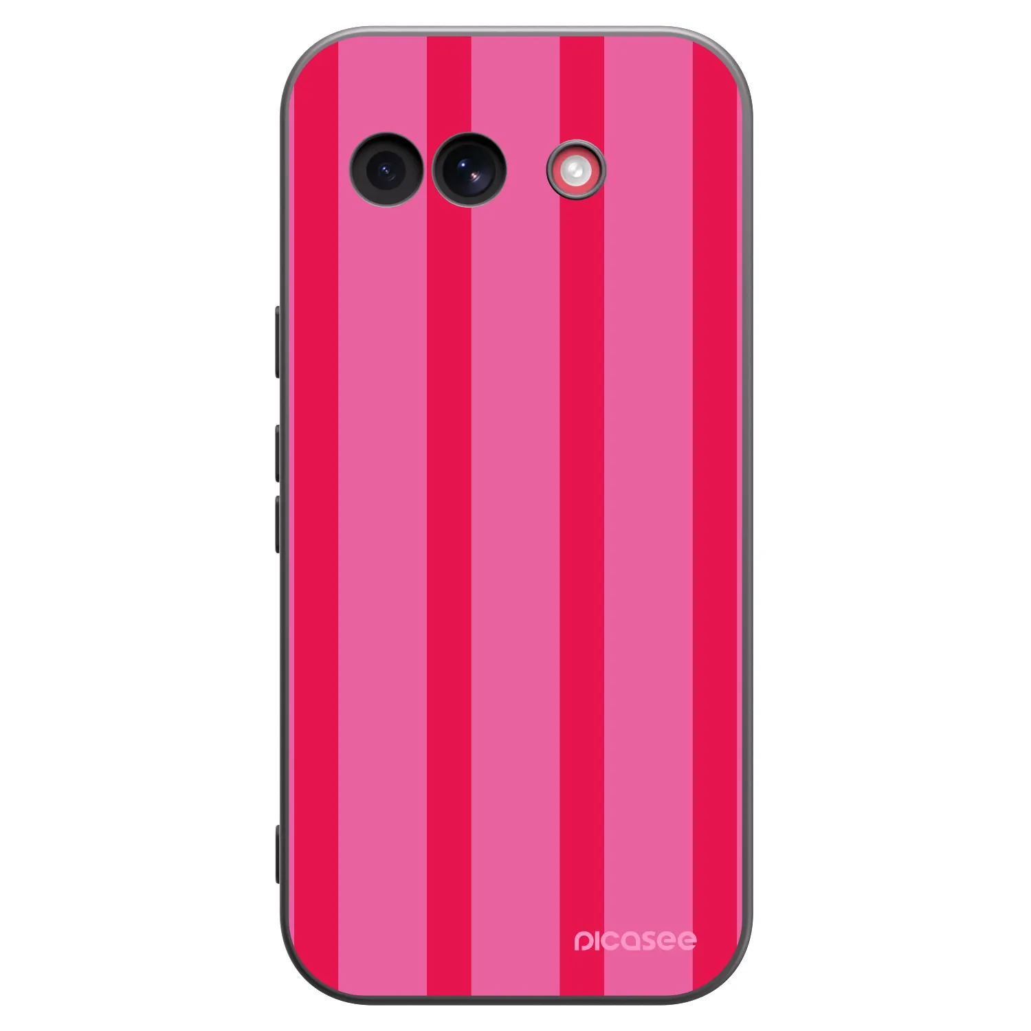 Picasee silikonowe czarne etui na Google Pixel 10a - Hot tropic