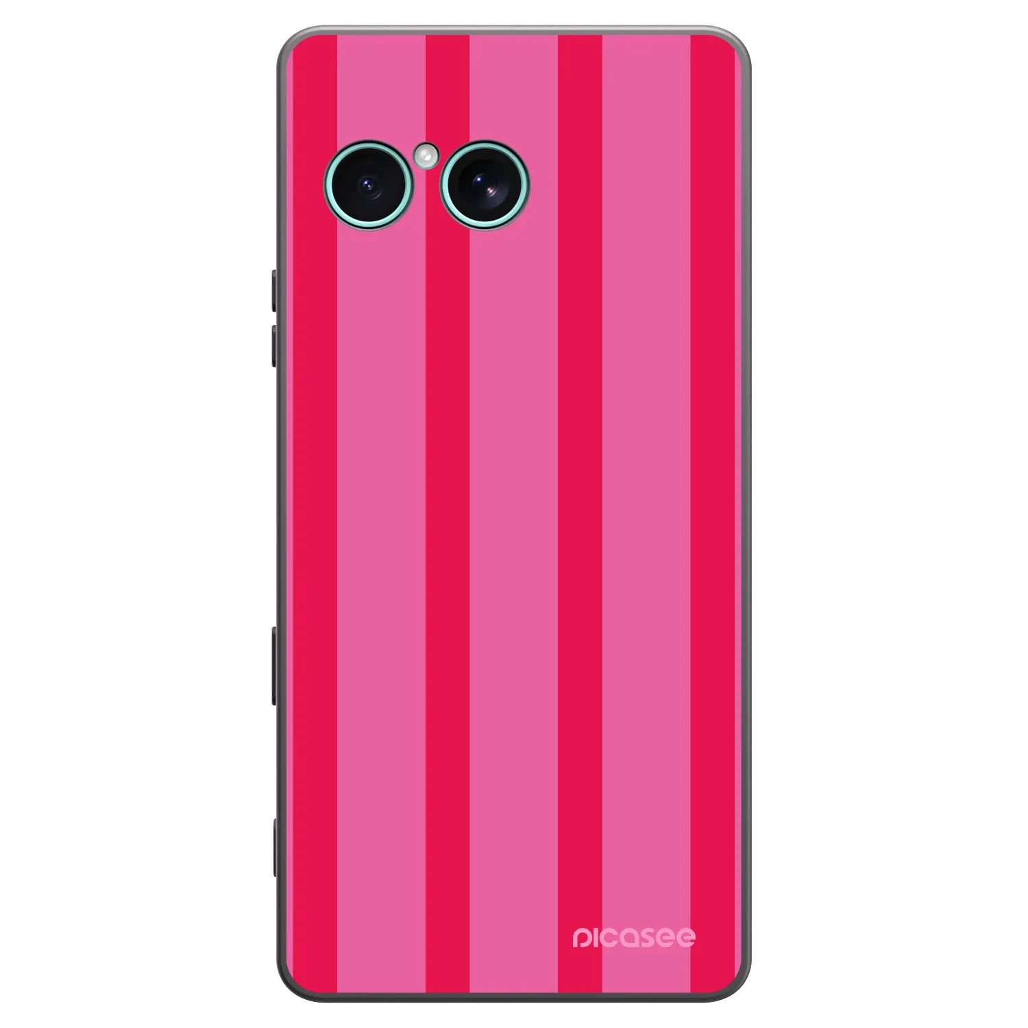 Picasee silikonowe czarne etui na Sony Xperia 10 VII - Hot tropic