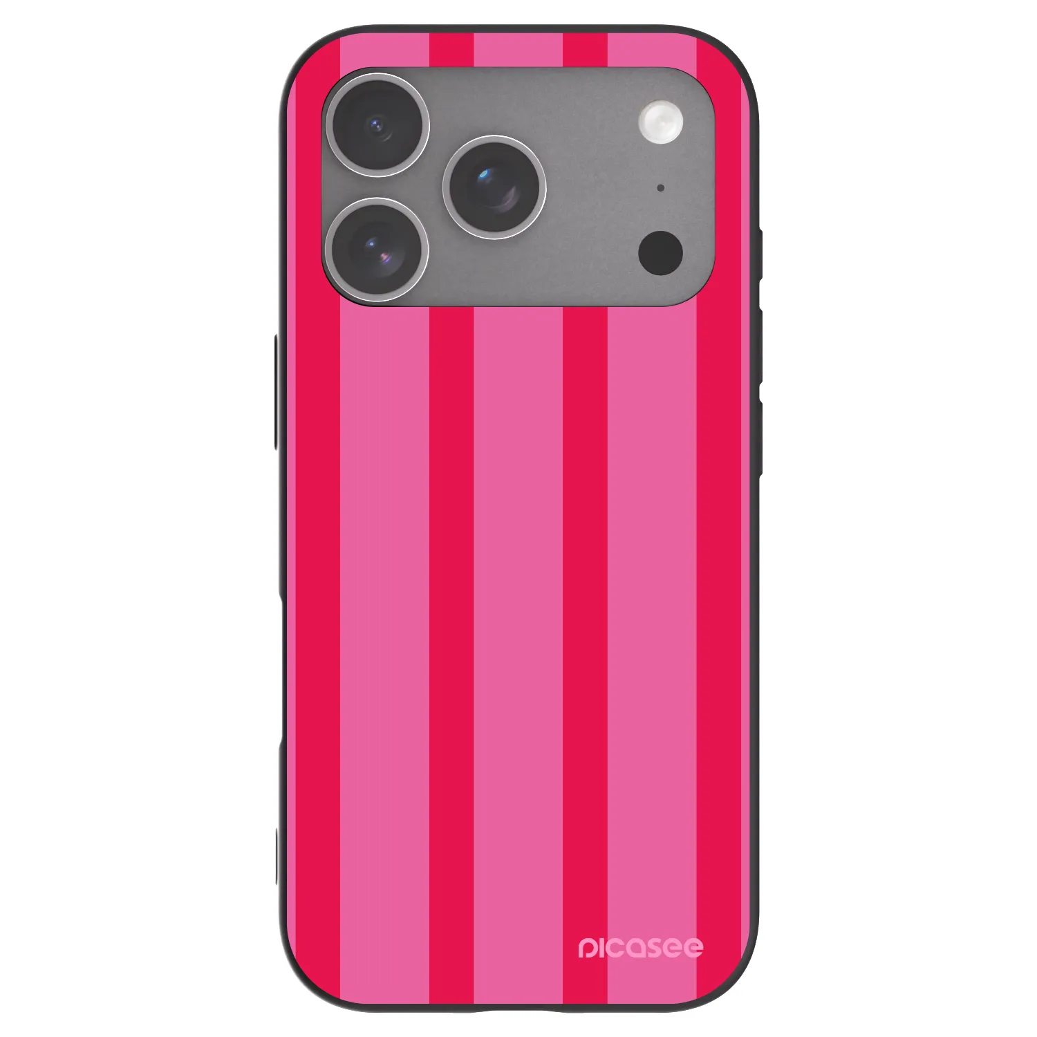 Picasee silikonowe czarne etui na Apple iPhone 18 Pro - Hot tropic