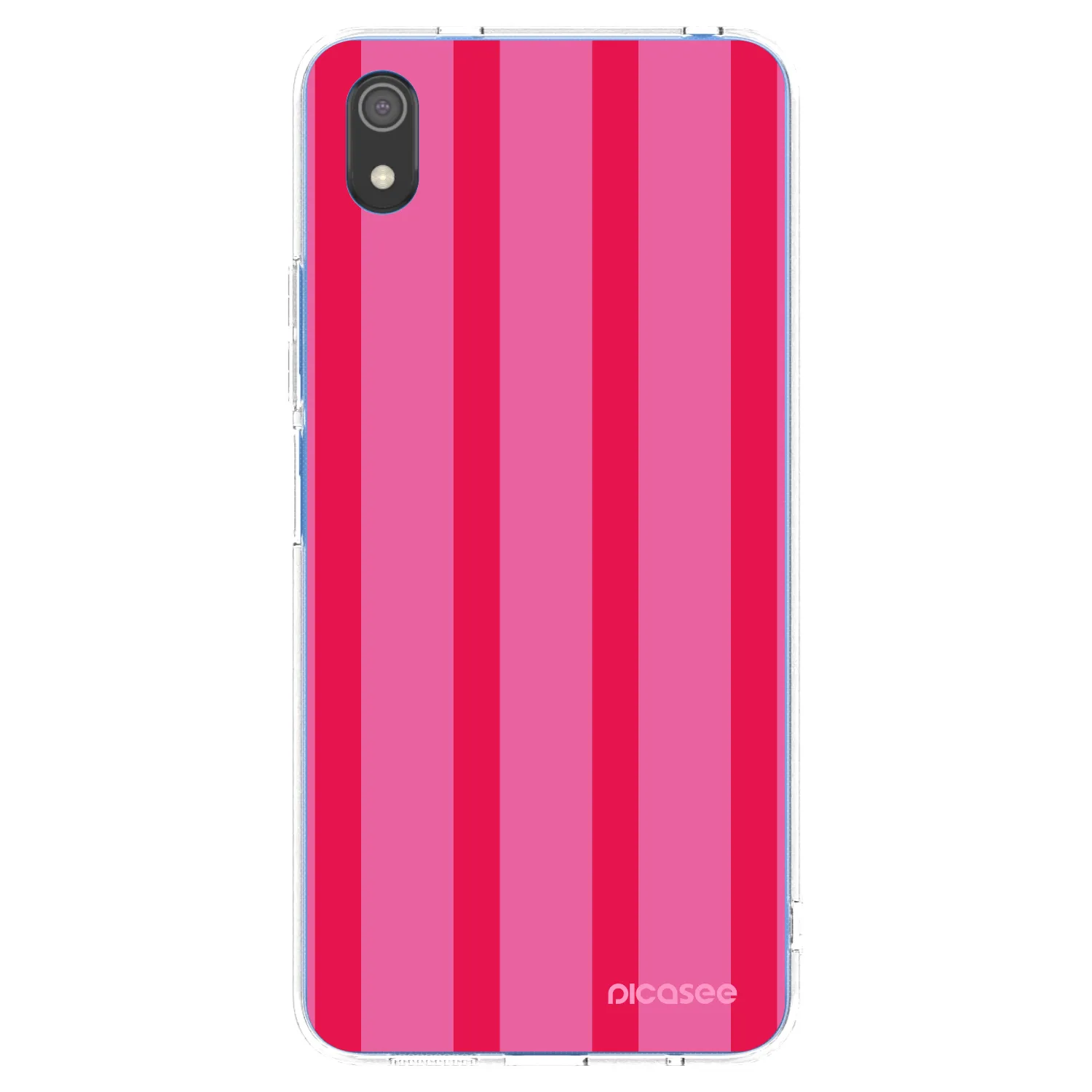 Picasee silikonowe przeźroczyste etui na Xiaomi Redmi 7A - Hot tropic