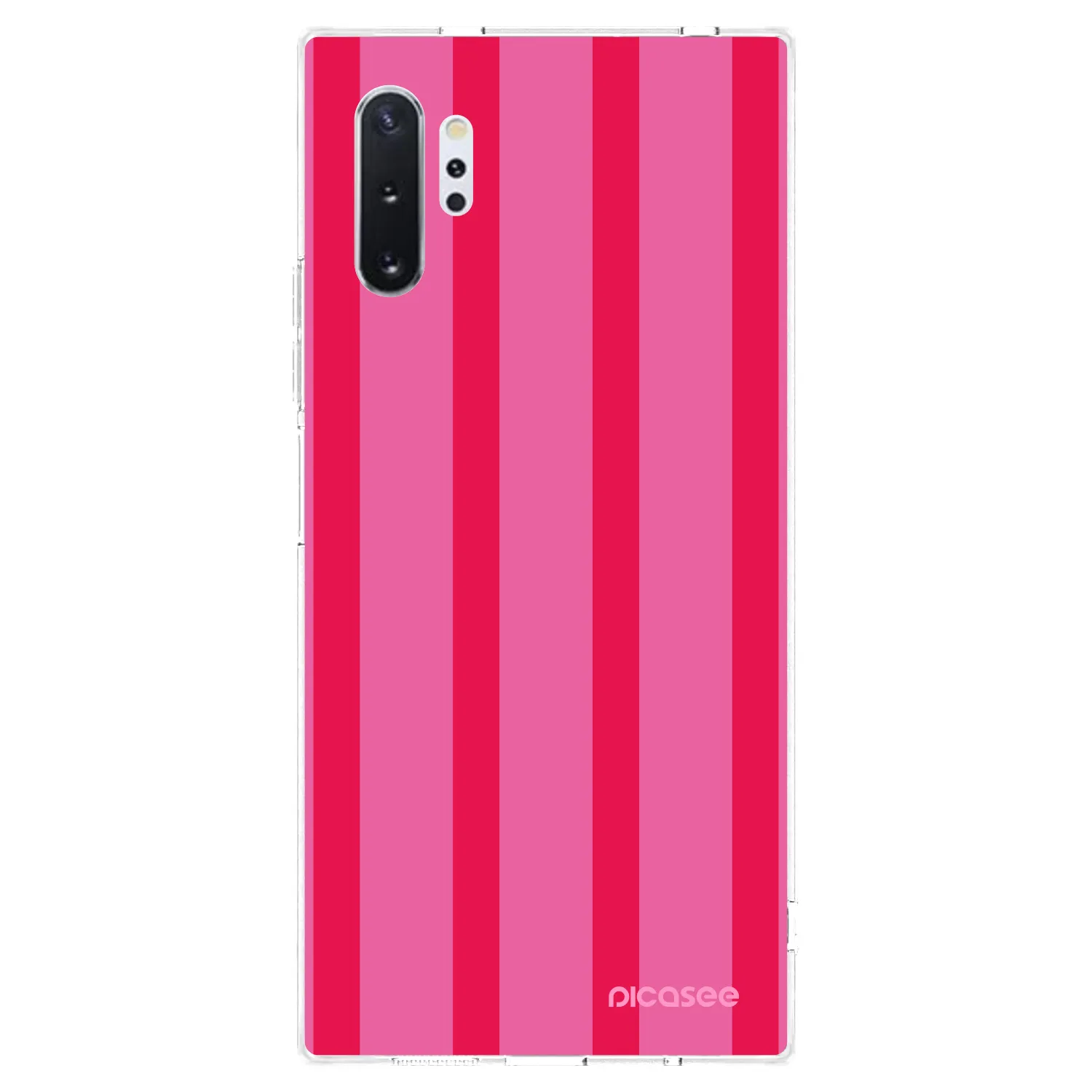Picasee silikonowe przeźroczyste etui na Samsung Galaxy Note 10+ N975F - Hot tropic