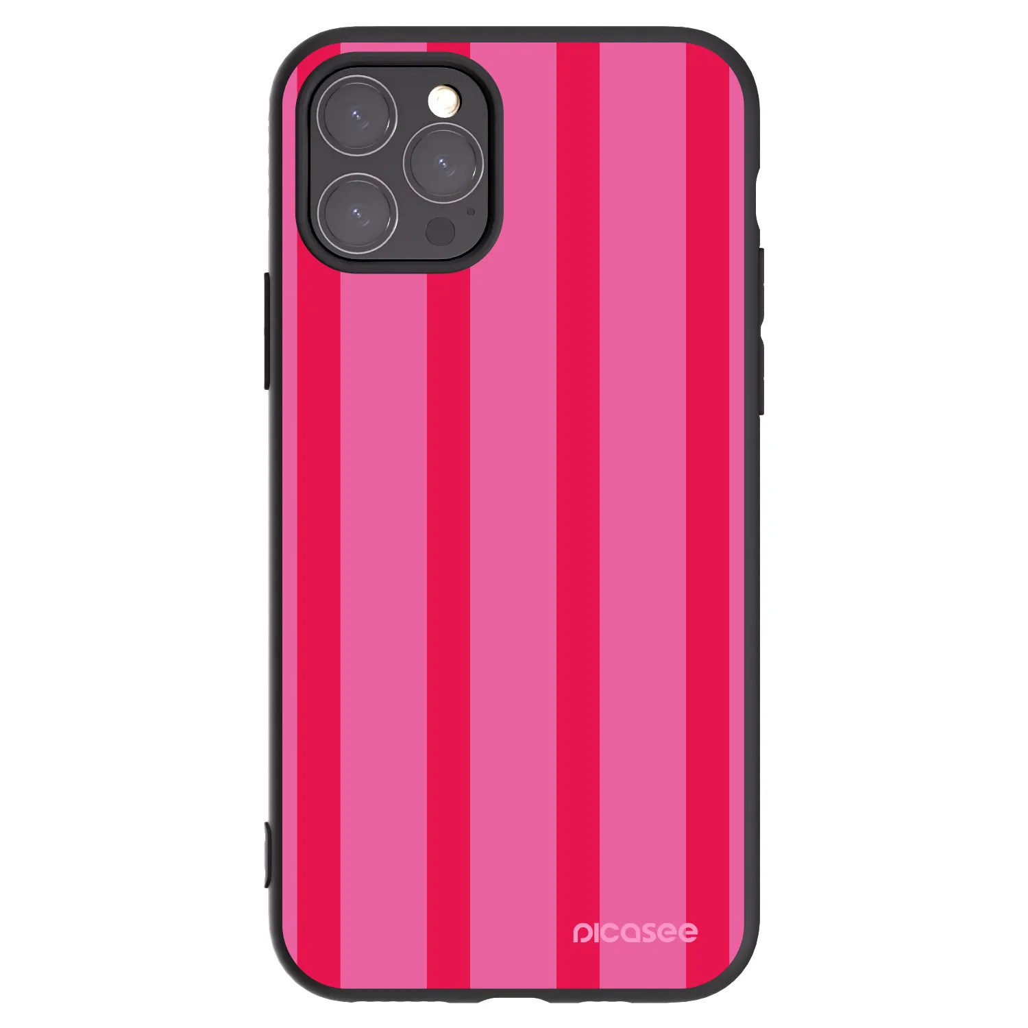 Picasee silikonowe czarne etui na Apple iPhone 11 Pro - Hot tropic