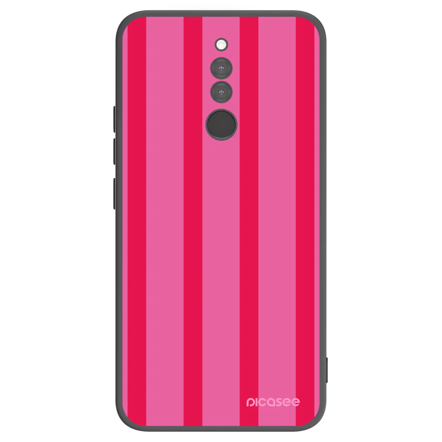 Picasee silikonowe czarne etui na Xiaomi Redmi 8 - Hot tropic